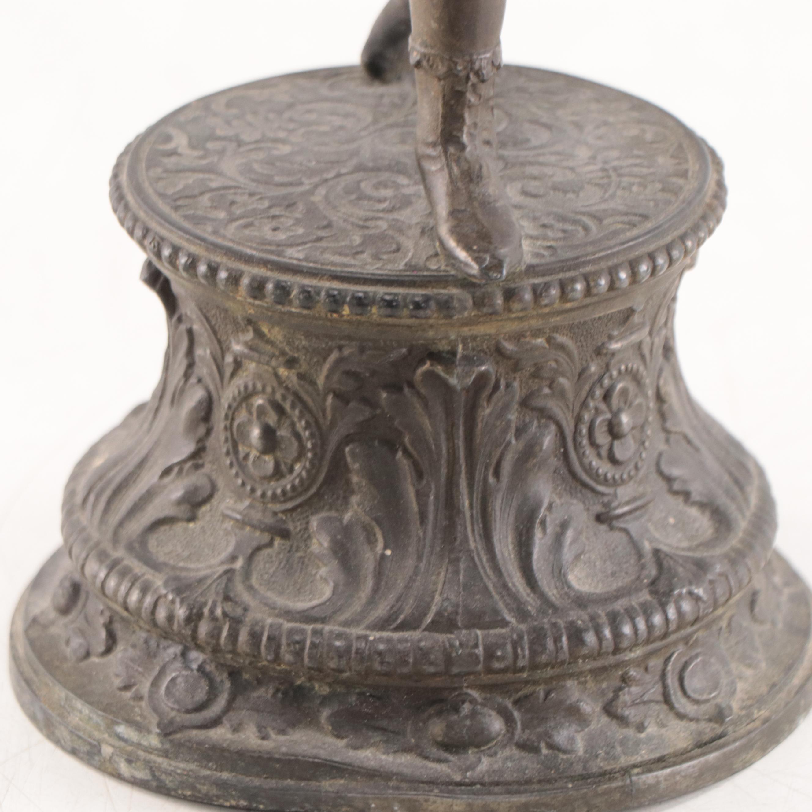 Cast Brass Figural Sculpture