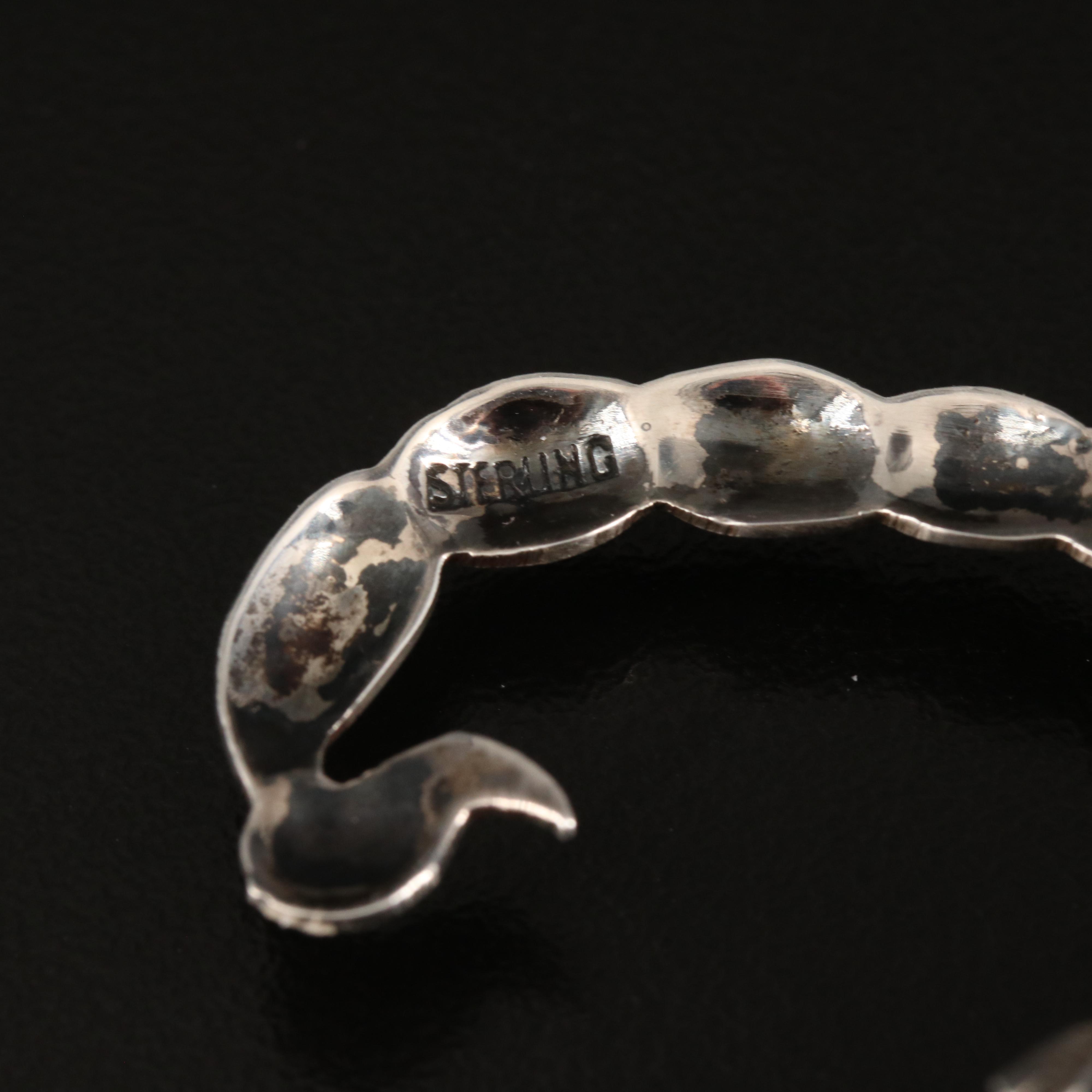 Yalalag Triple Cross Necklace with Scorpion Converter Brooch