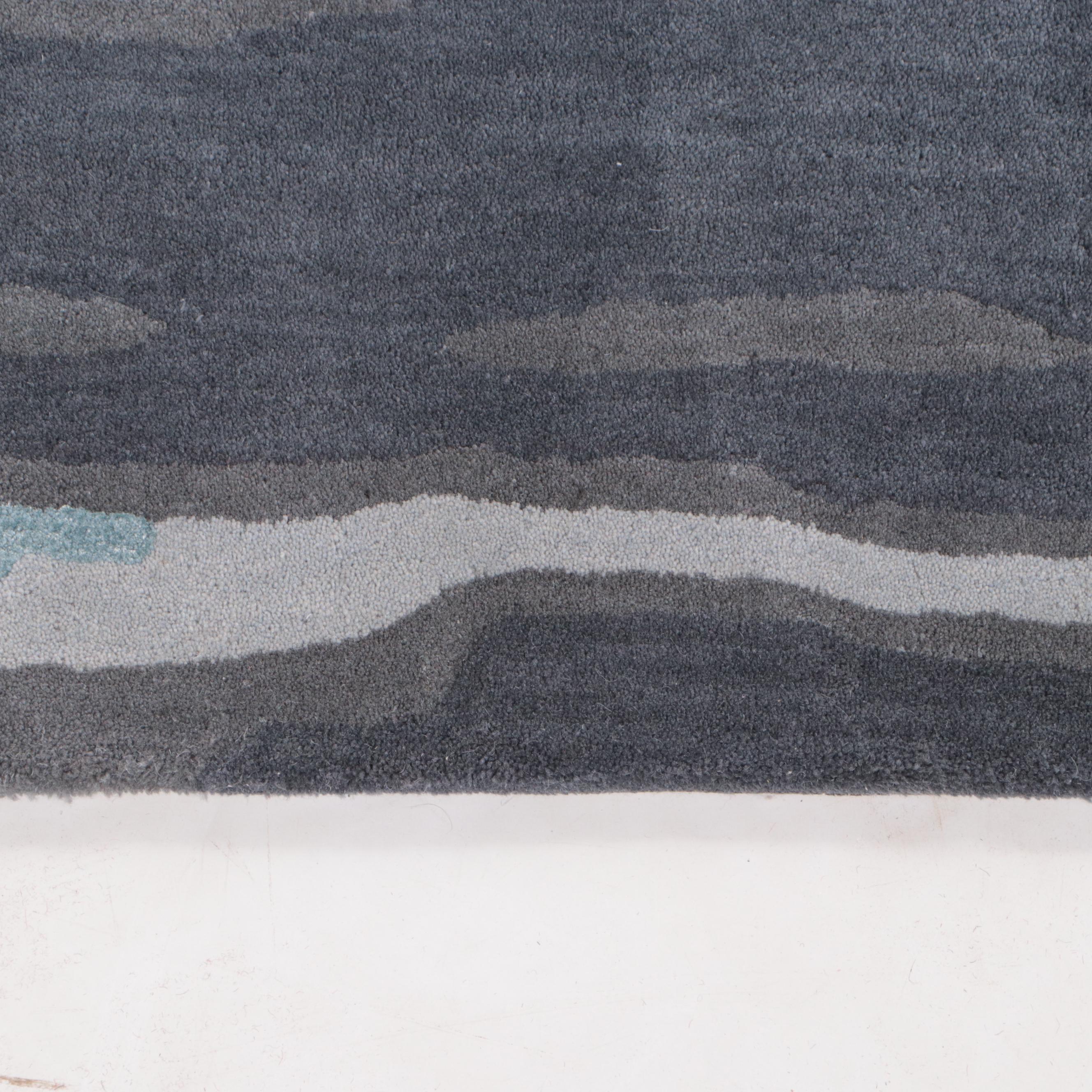 5'1 x 7'6 Machine Made The Rug Gallery Indian Contemporary Area Rug