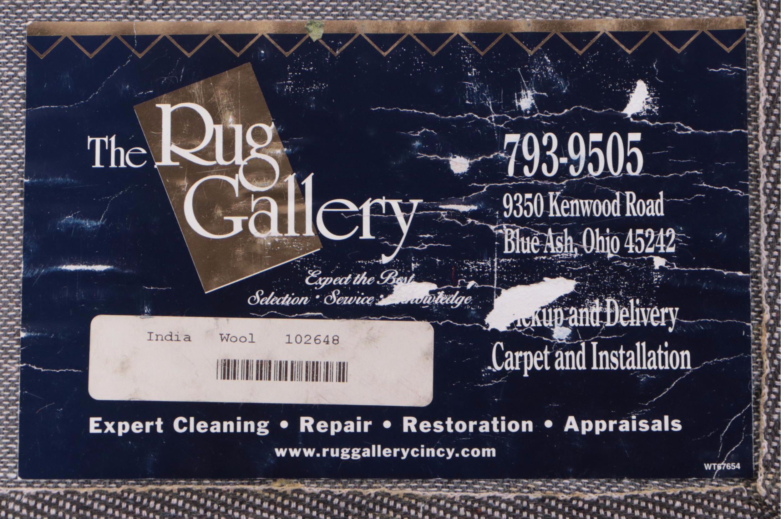 5'1 x 7'6 Machine Made The Rug Gallery Indian Contemporary Area Rug