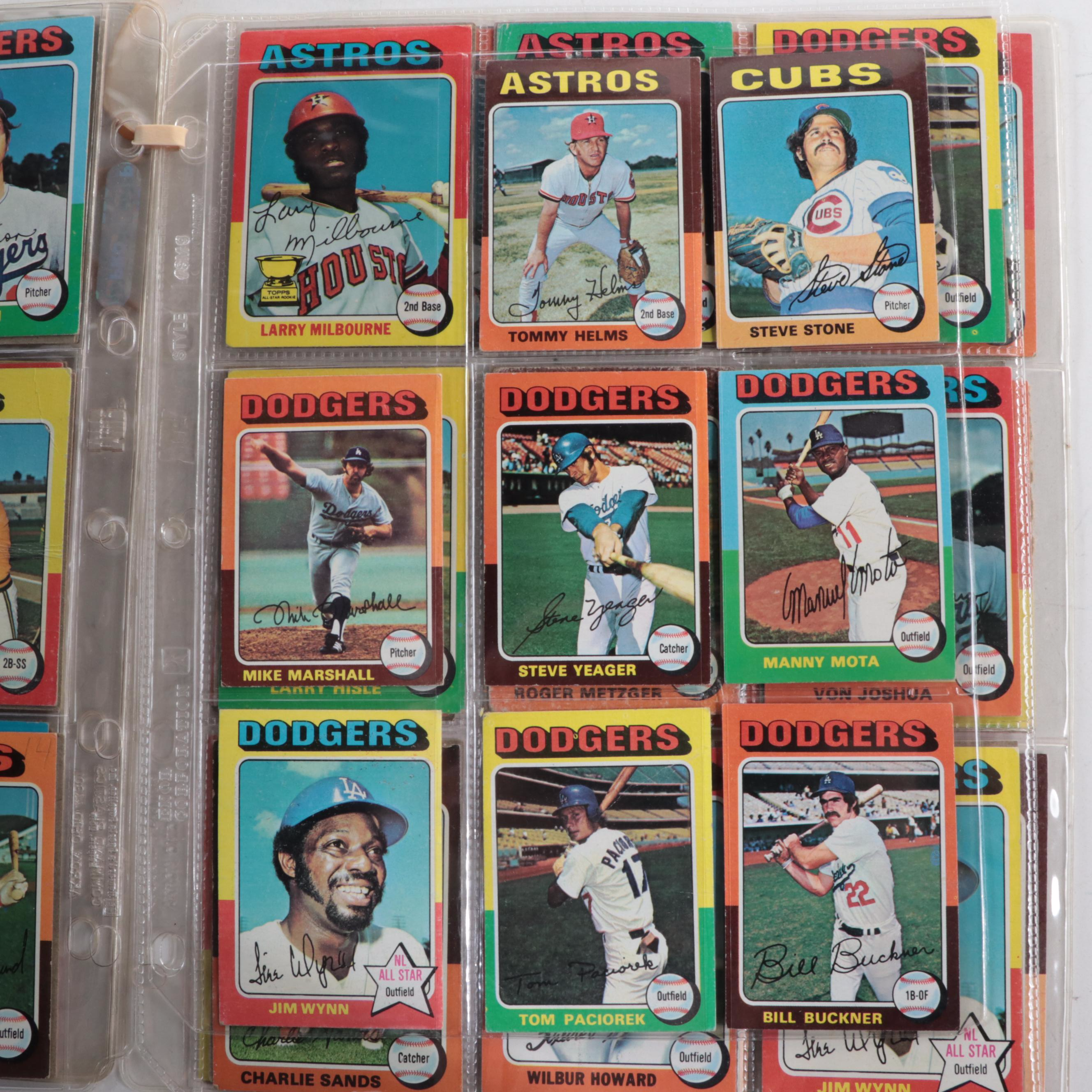 Topps Baseball Cards Including Aaron, Koufax, Bench and More, 1950s–1970s