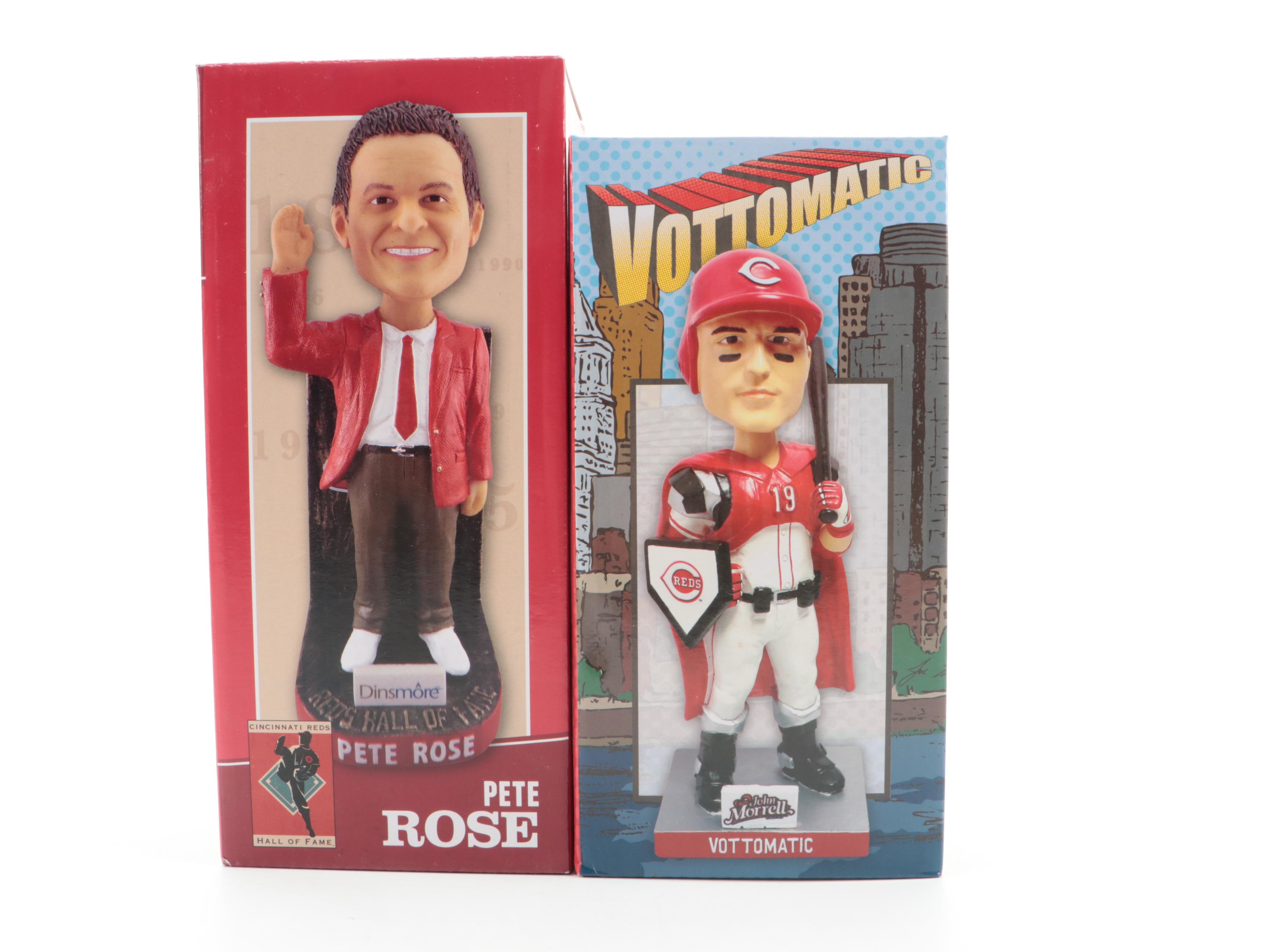Pete Rose, Dave Parker, More Reds Bobbleheads and Rolen Gold Glove Award Replica