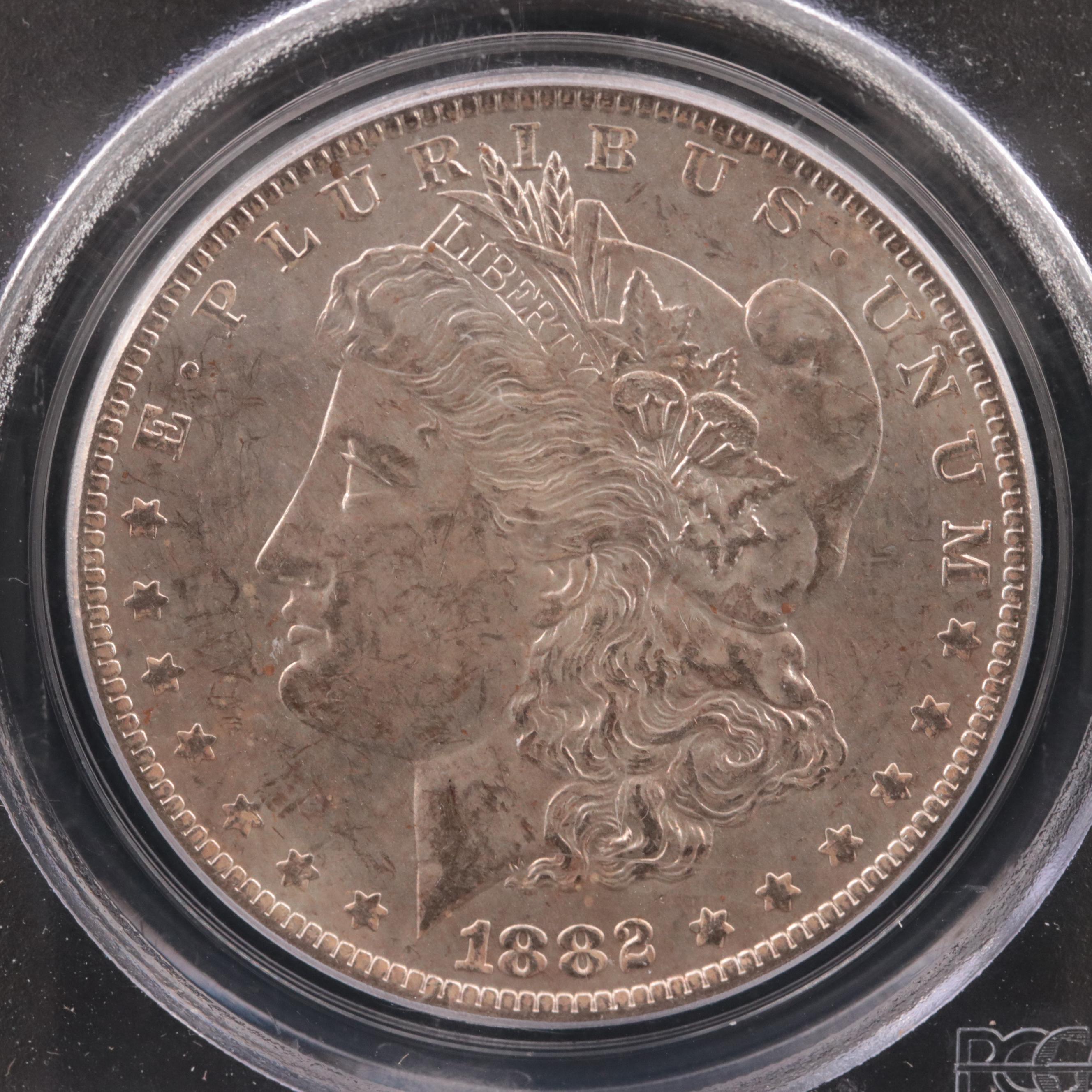 PCGS Graded MS62 1882-O Morgan Silver Dollar