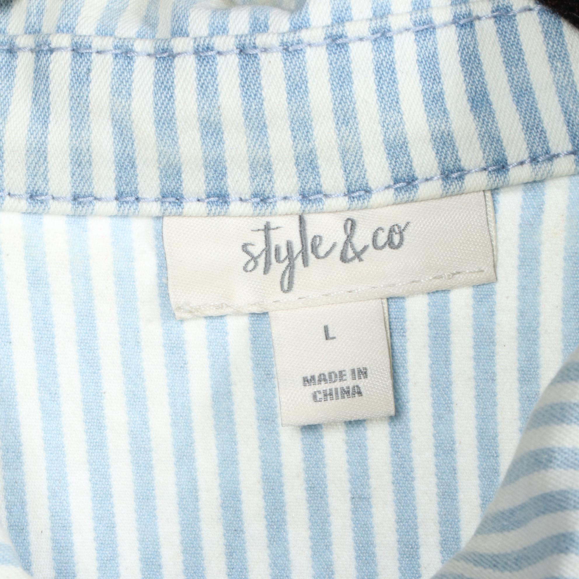 Manila Grace, Blues Club, Josie Natori and Style & Co. Shirts and Jackets