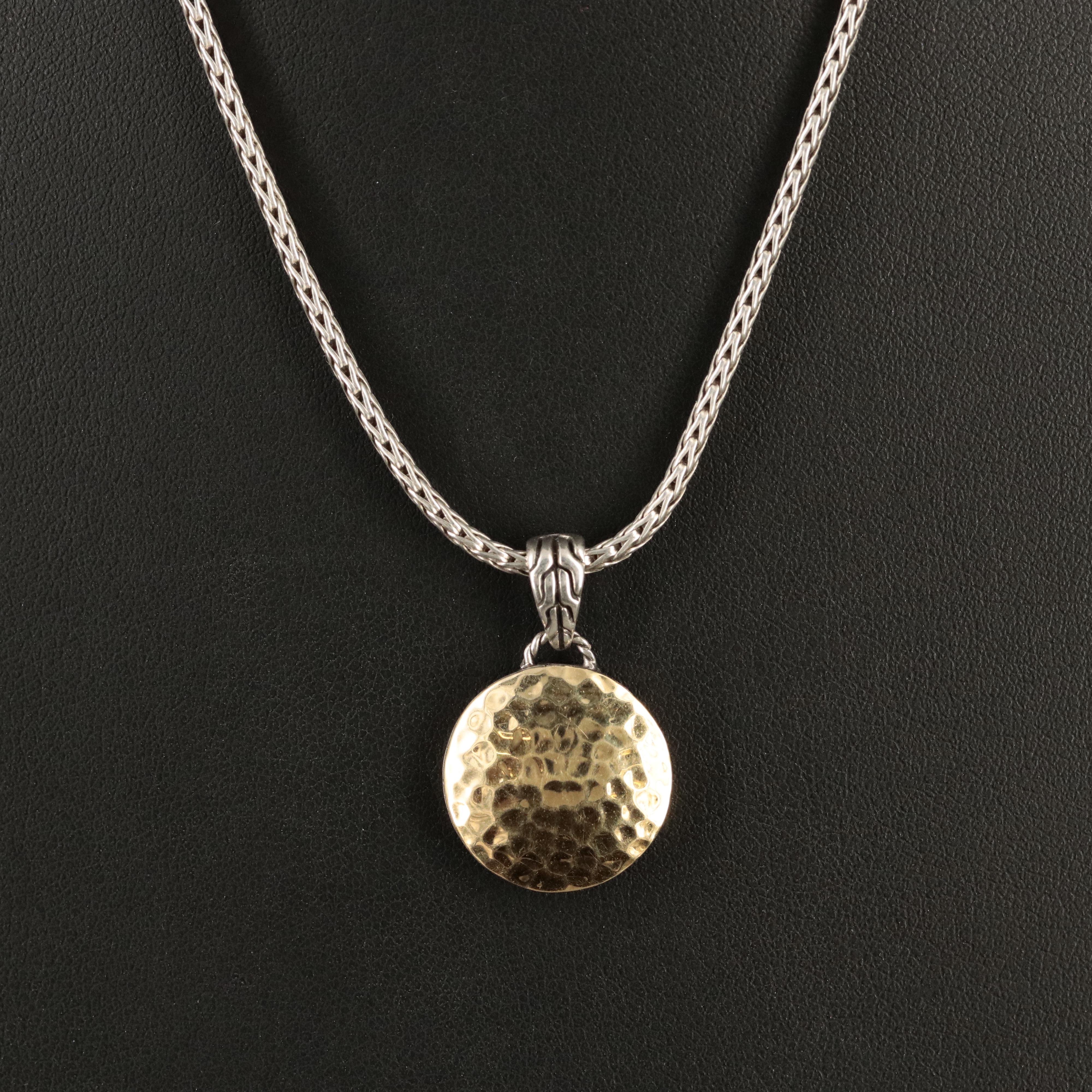 John Hardy "Palu" Reversible Pendant Necklace with 18K Bonded Accent