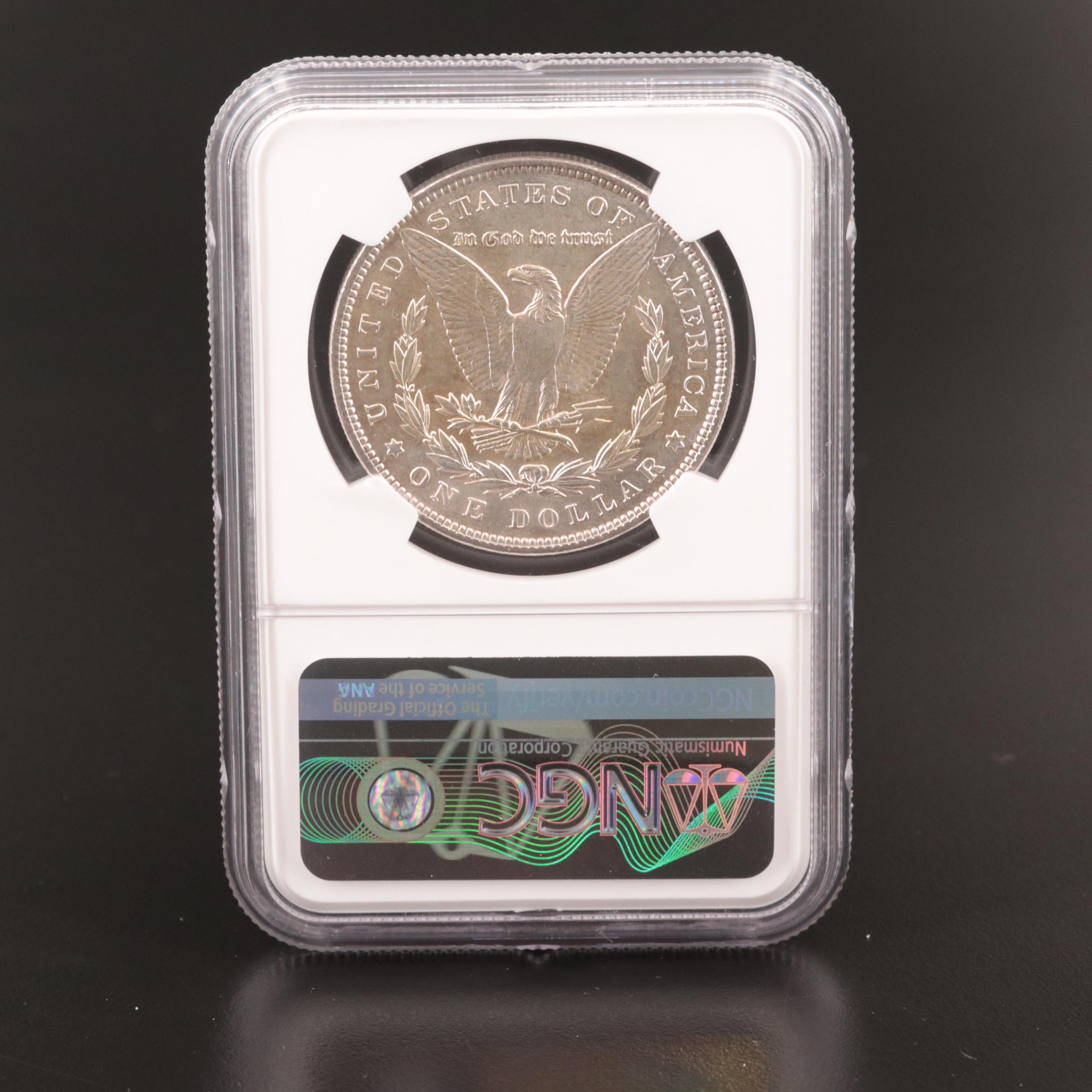 NGC Graded MS62 1896 Morgan Silver Dollar