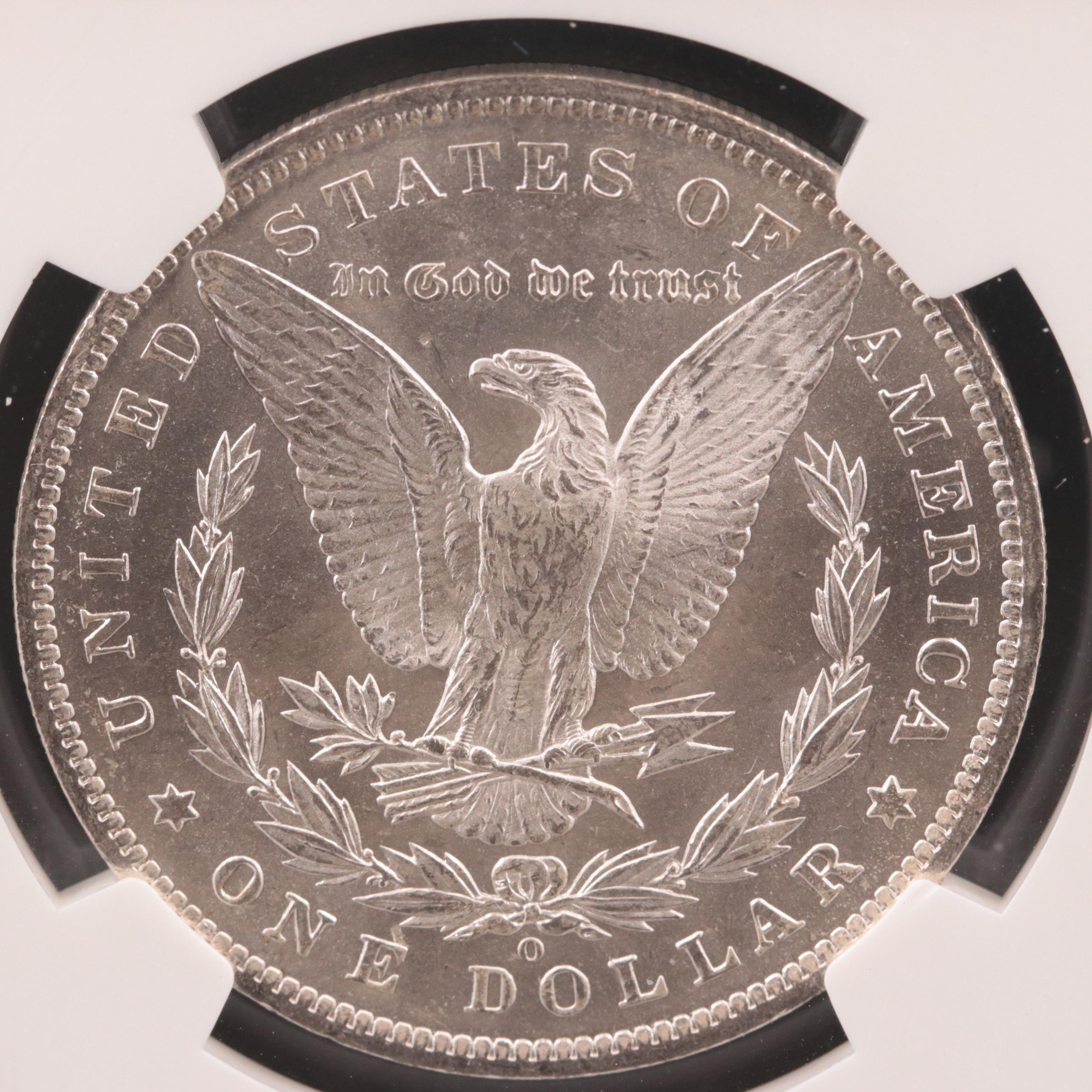 NGC Graded MS63 1885-O Morgan Silver Dollar