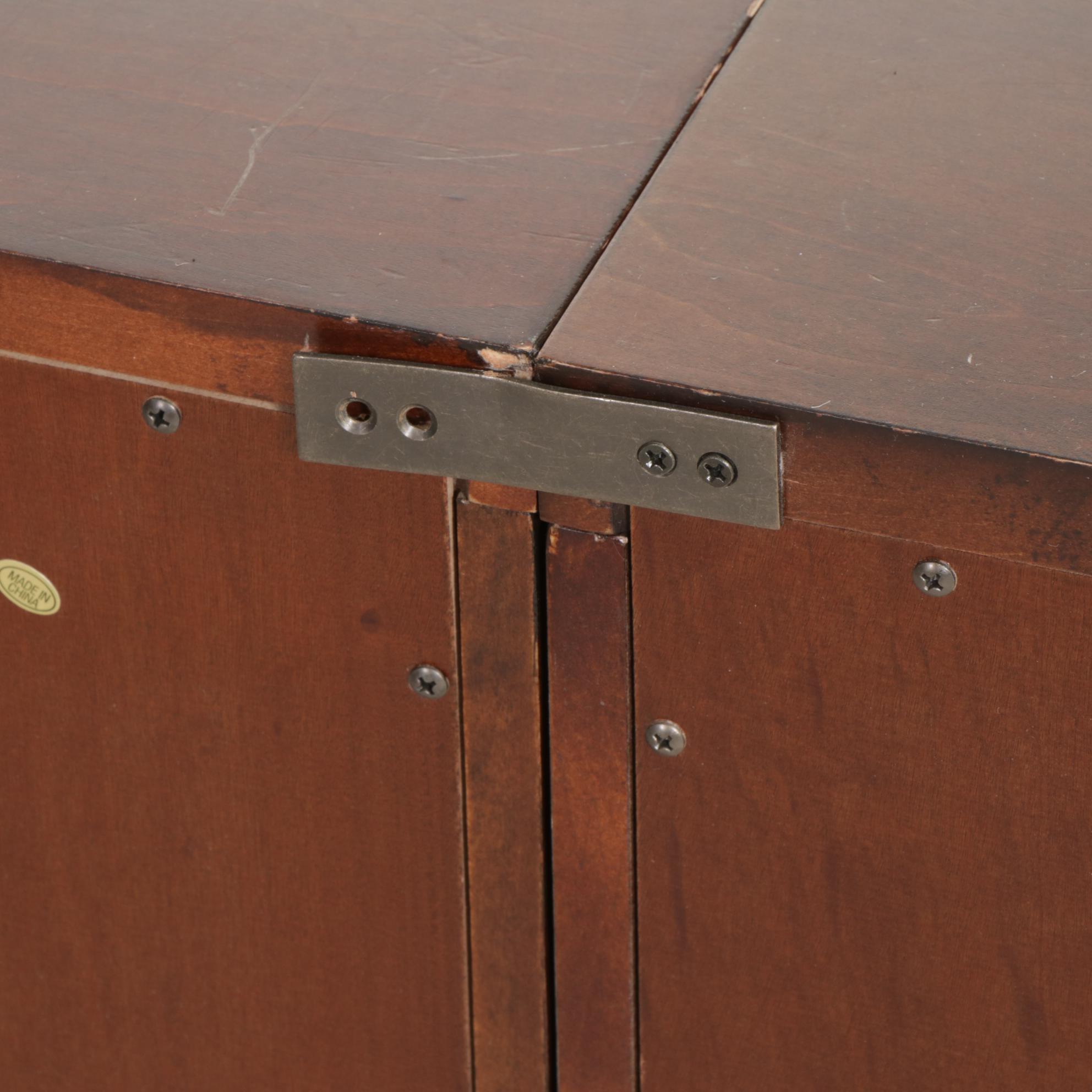 Pottery Barn Four-Drawer Cabinet and Storage Cubbies with Two Other Shelves