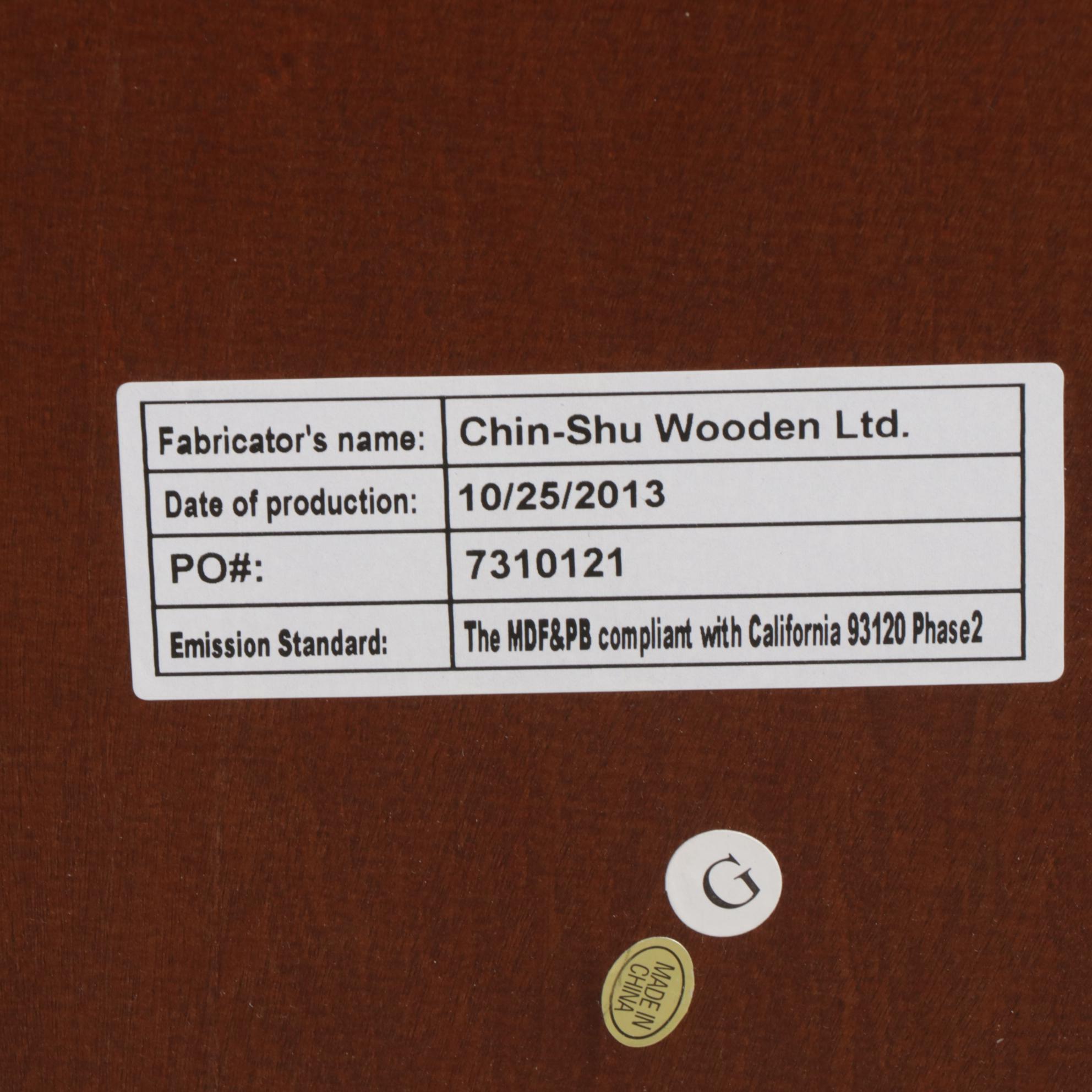 Pottery Barn Four-Drawer Cabinet and Storage Cubbies with Two Other Shelves