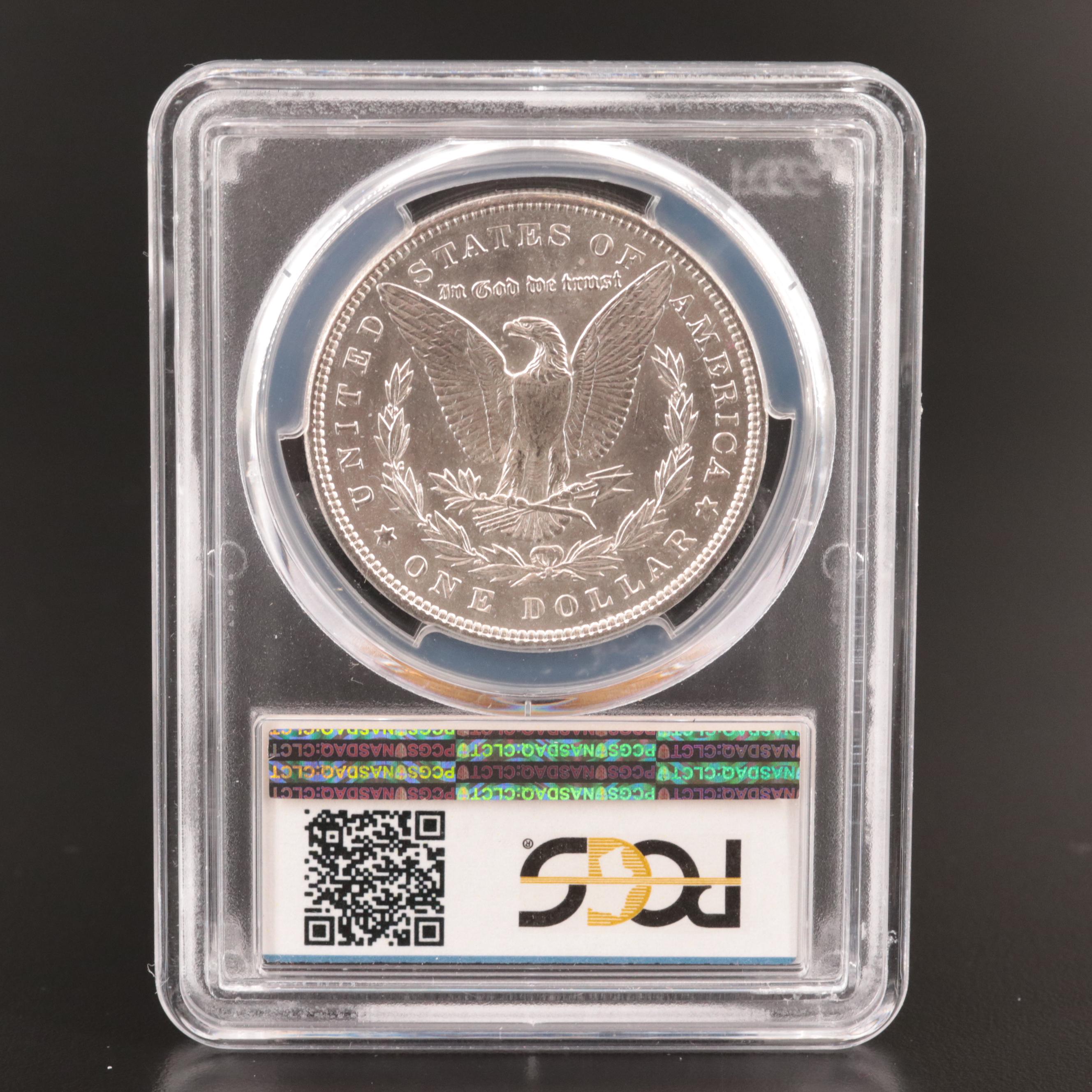 PCGS Graded MS62 1900 Morgan Silver Dollar