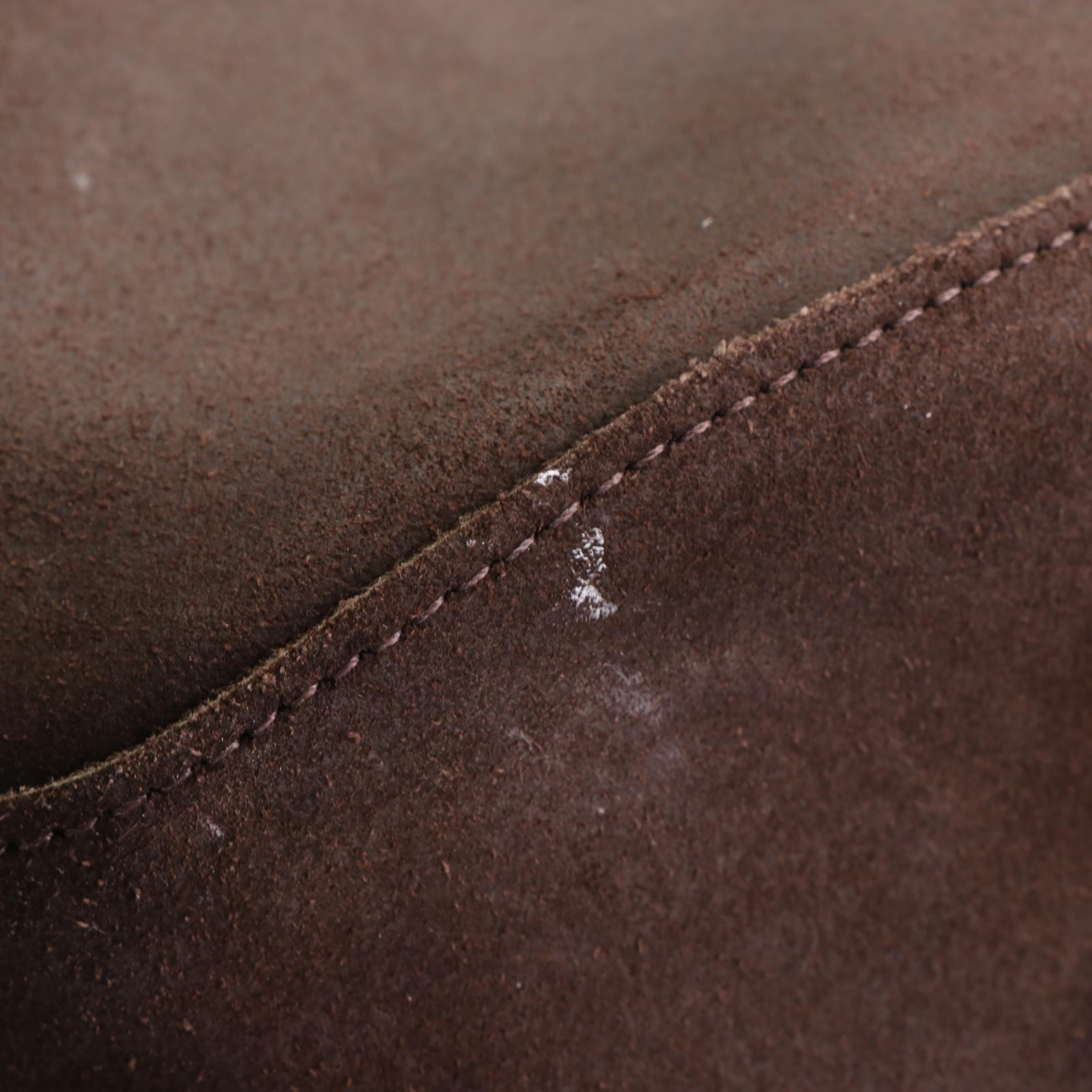 Minnetonka Fedora Hat in Brown Suede