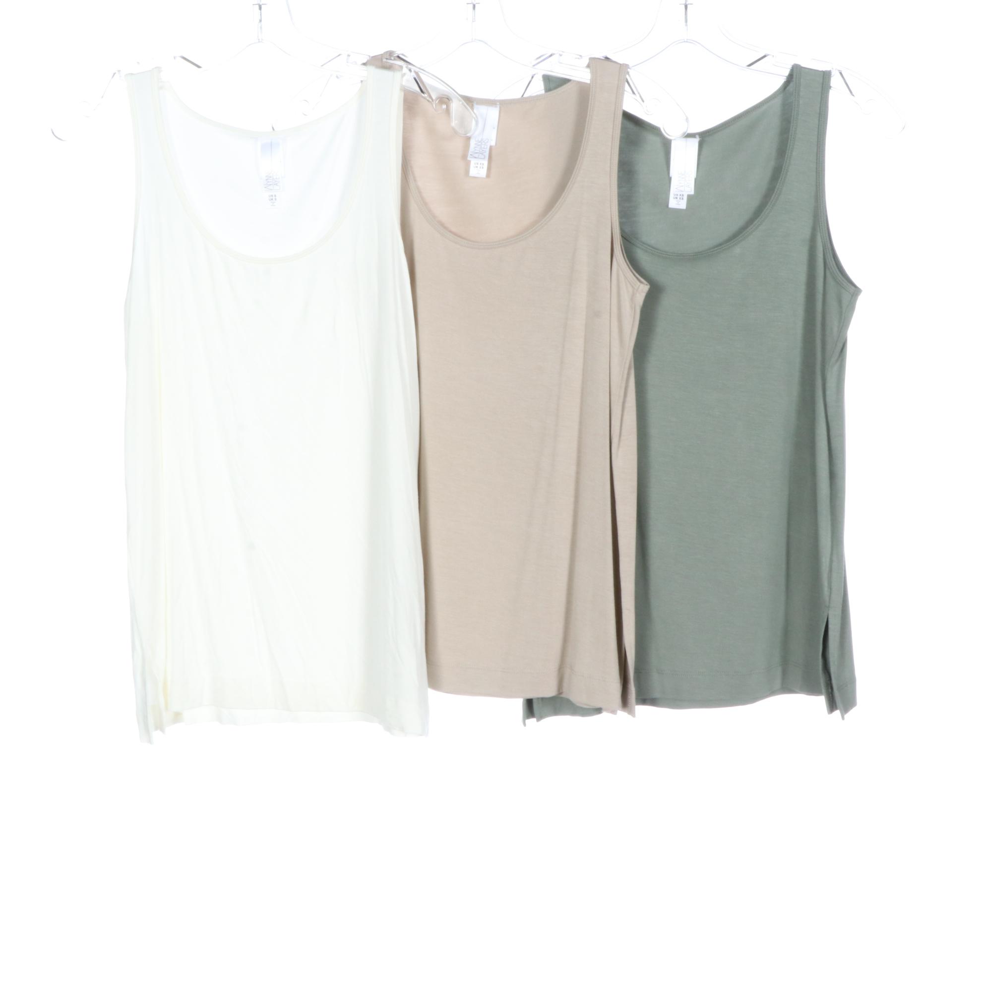 Bognar Blu Blouse, Lafayette 148 Pants, Print Robe and Wynne Layers Tanks