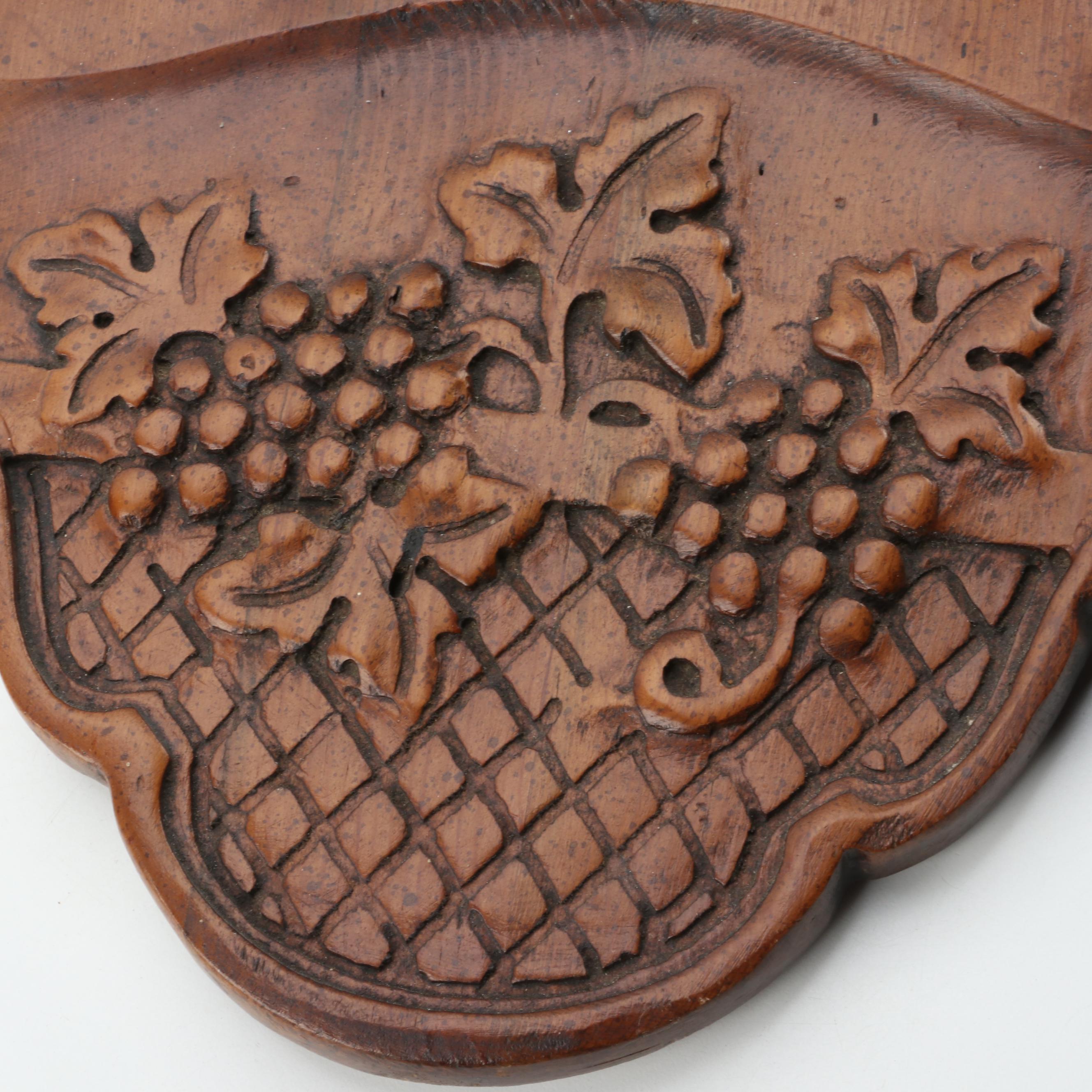 Enkeboll Wooden Wall Hanging Bottle Rack