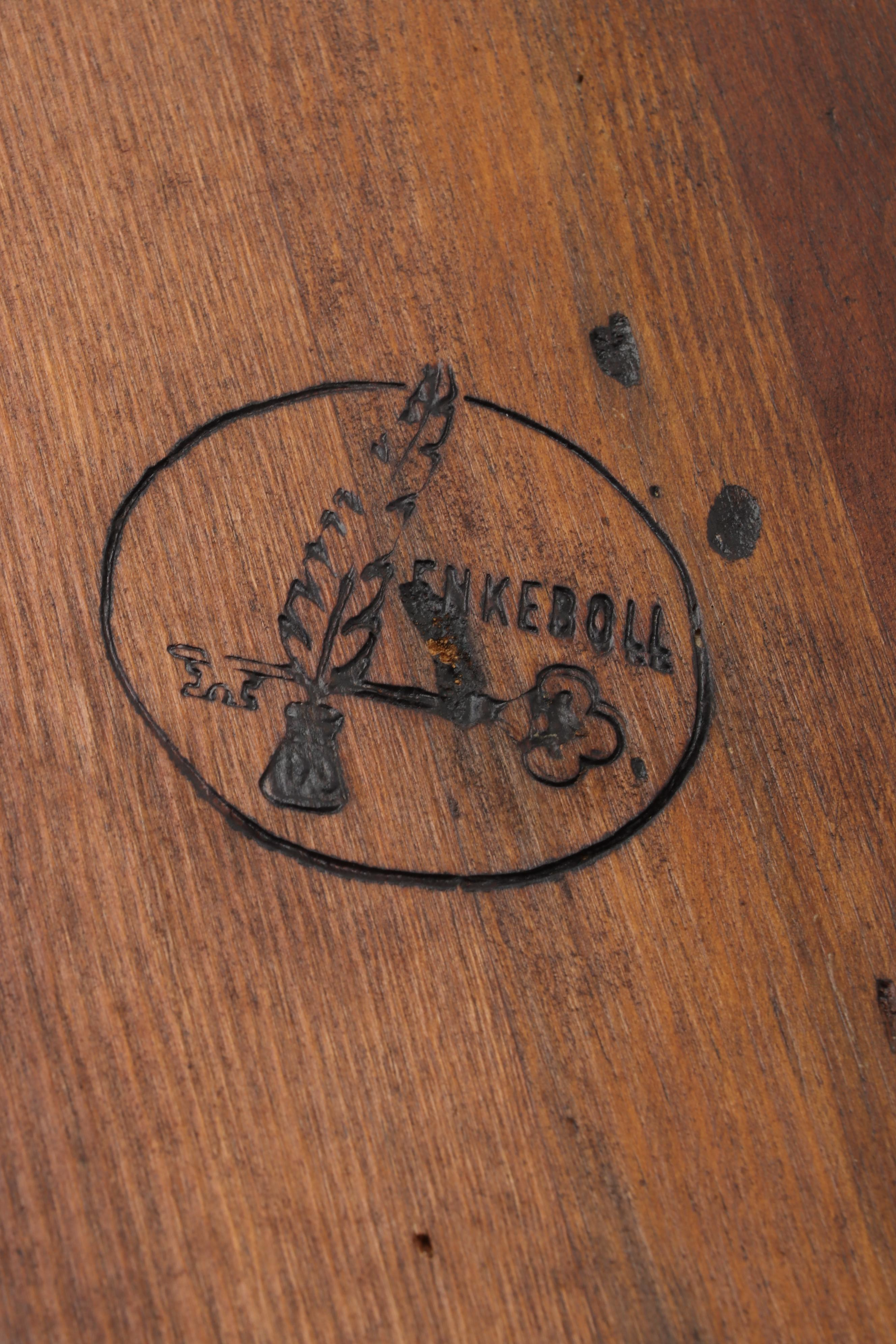 Enkeboll Wooden Wall Hanging Bottle Rack