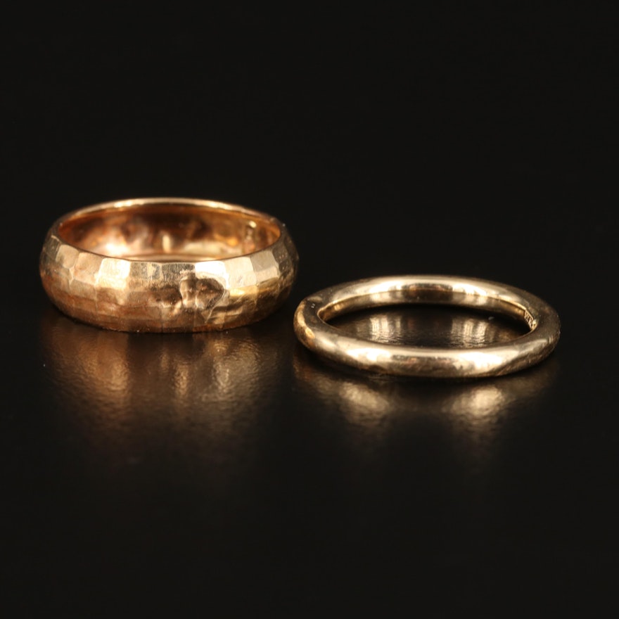 Pair of 14K Bands