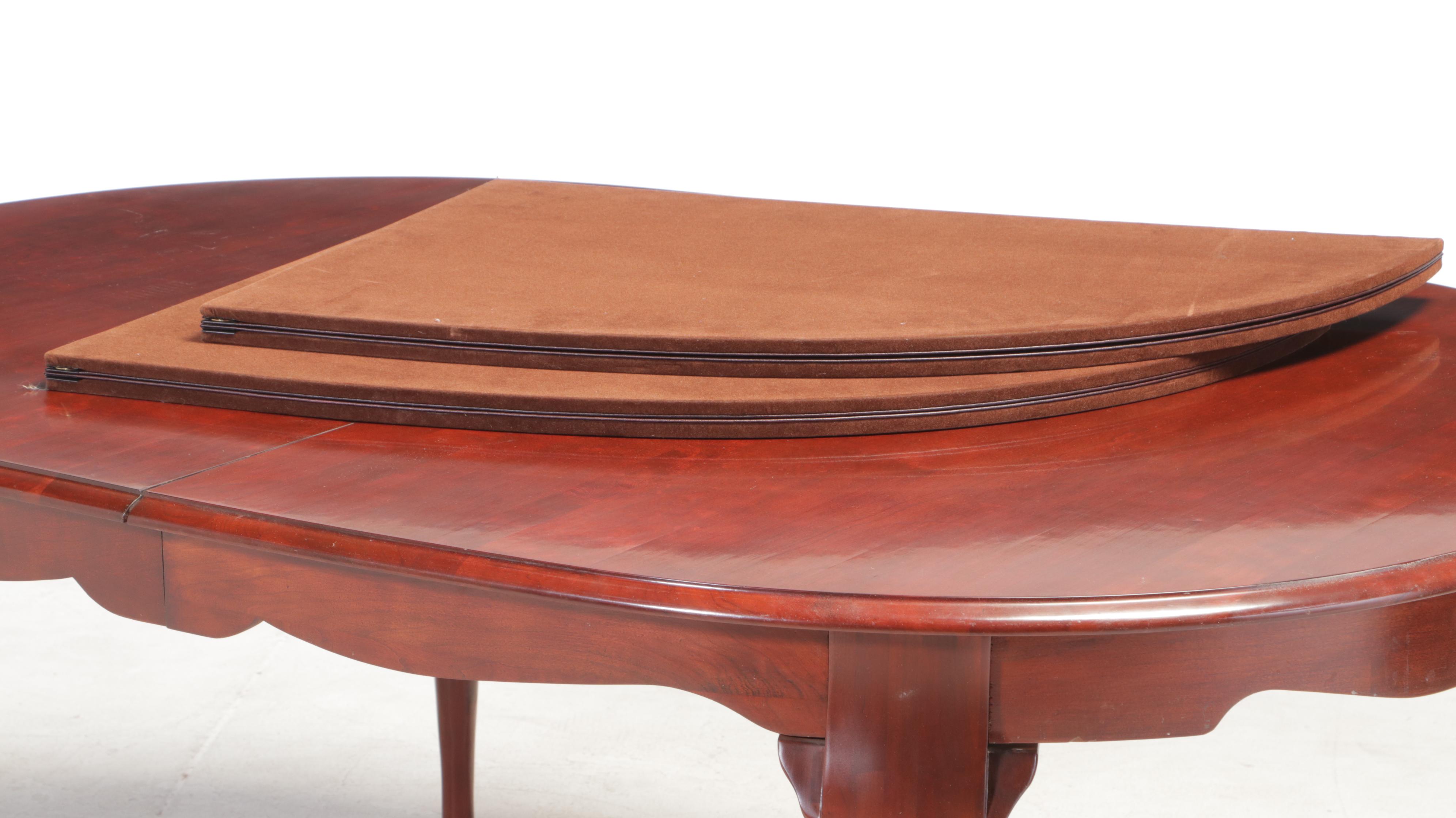 Queen Anne Style Cherrywood Dining Table