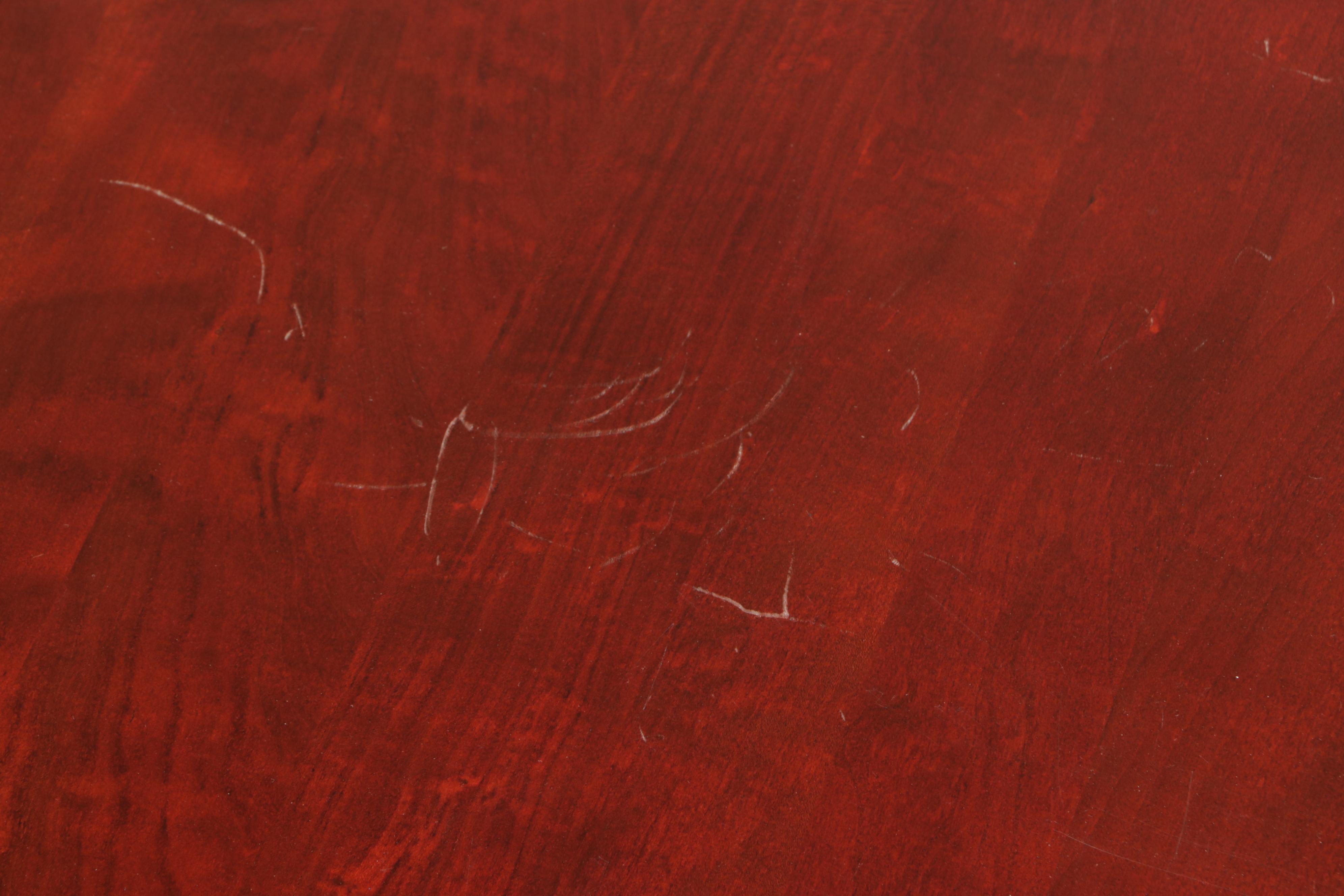 Queen Anne Style Cherrywood Dining Table