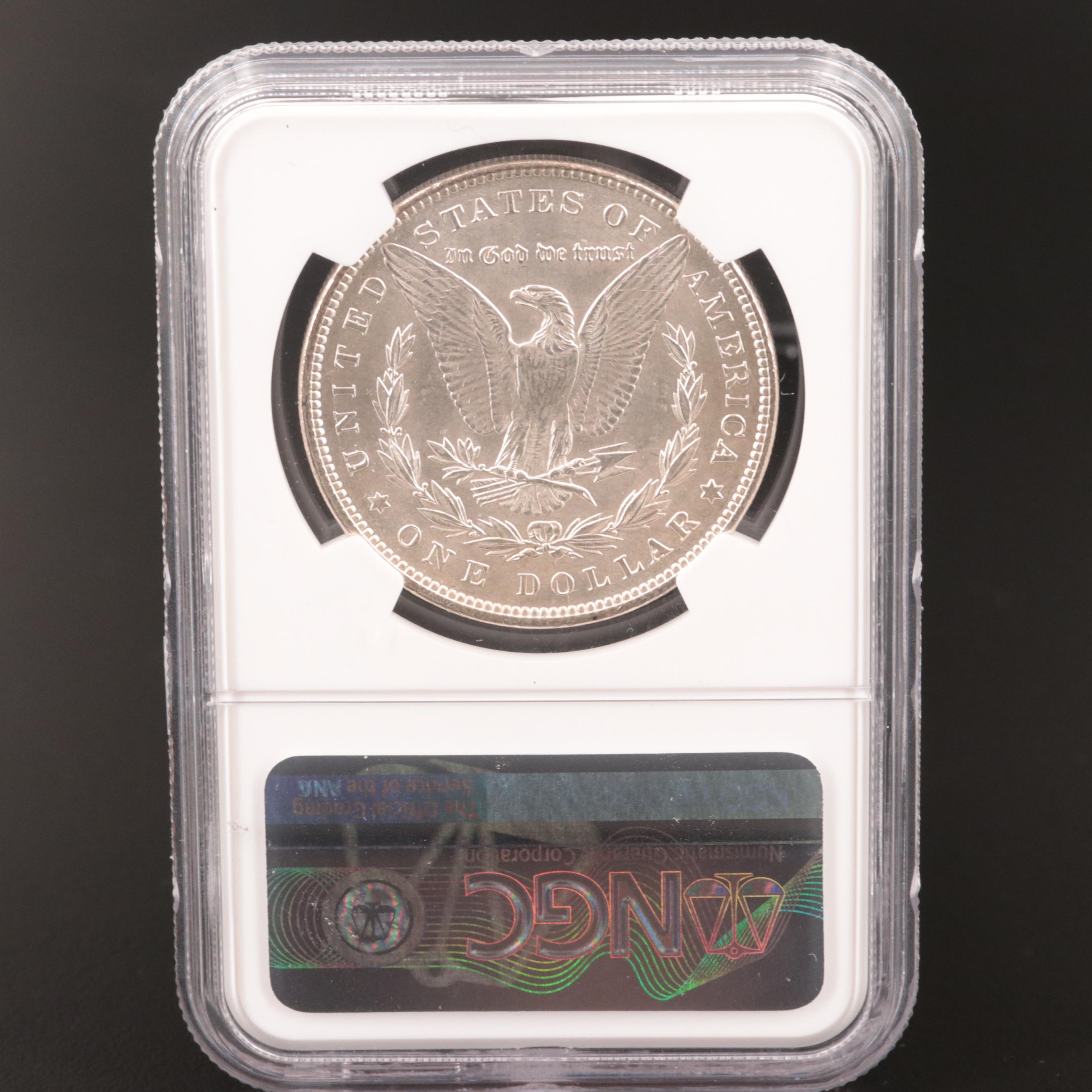 NGC Graded MS61 1896 Morgan Silver Dollar