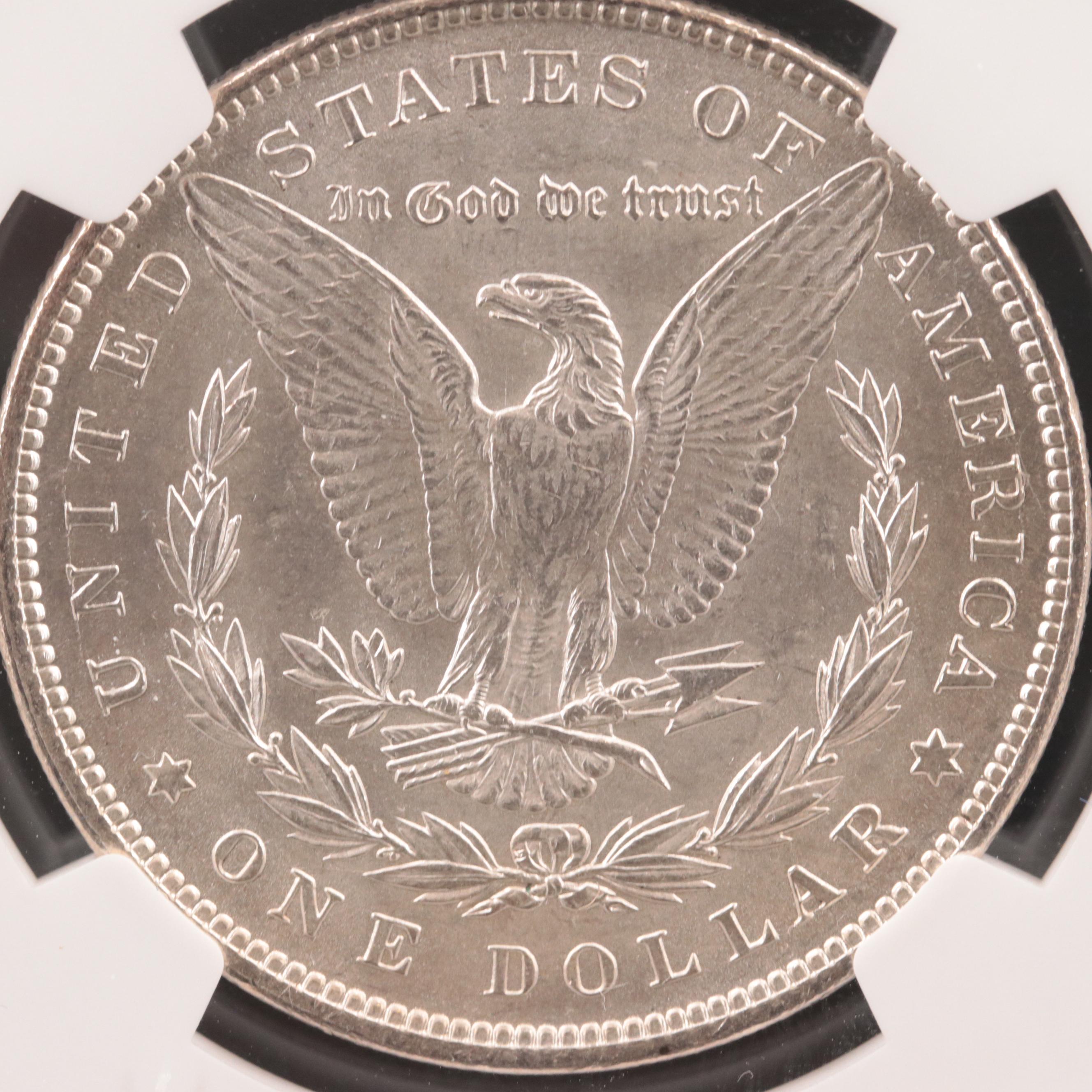 NGC Graded MS61 1896 Morgan Silver Dollar
