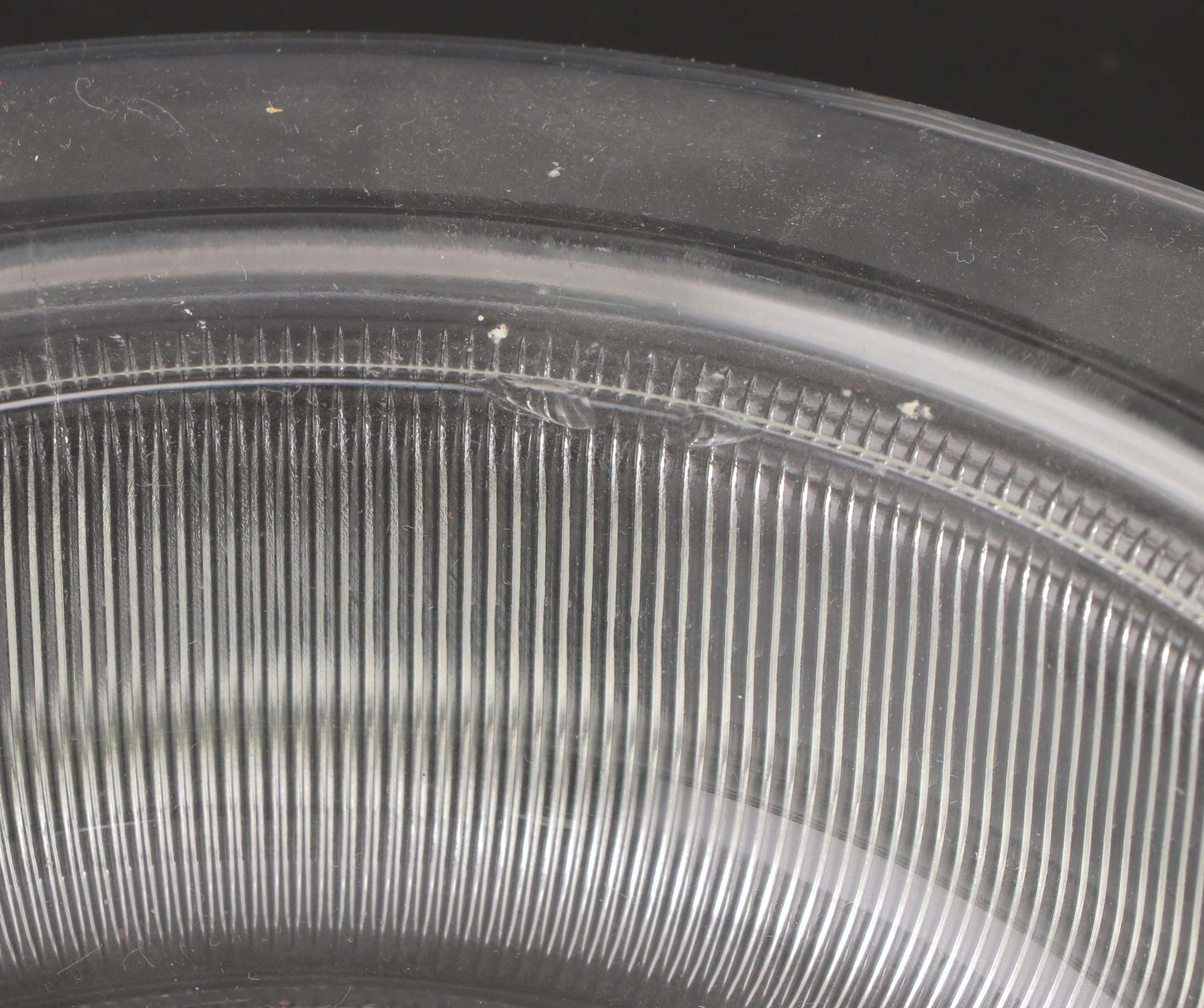 L. & M. Vignelli for Heller and Other Ribbed Glass Bakeware