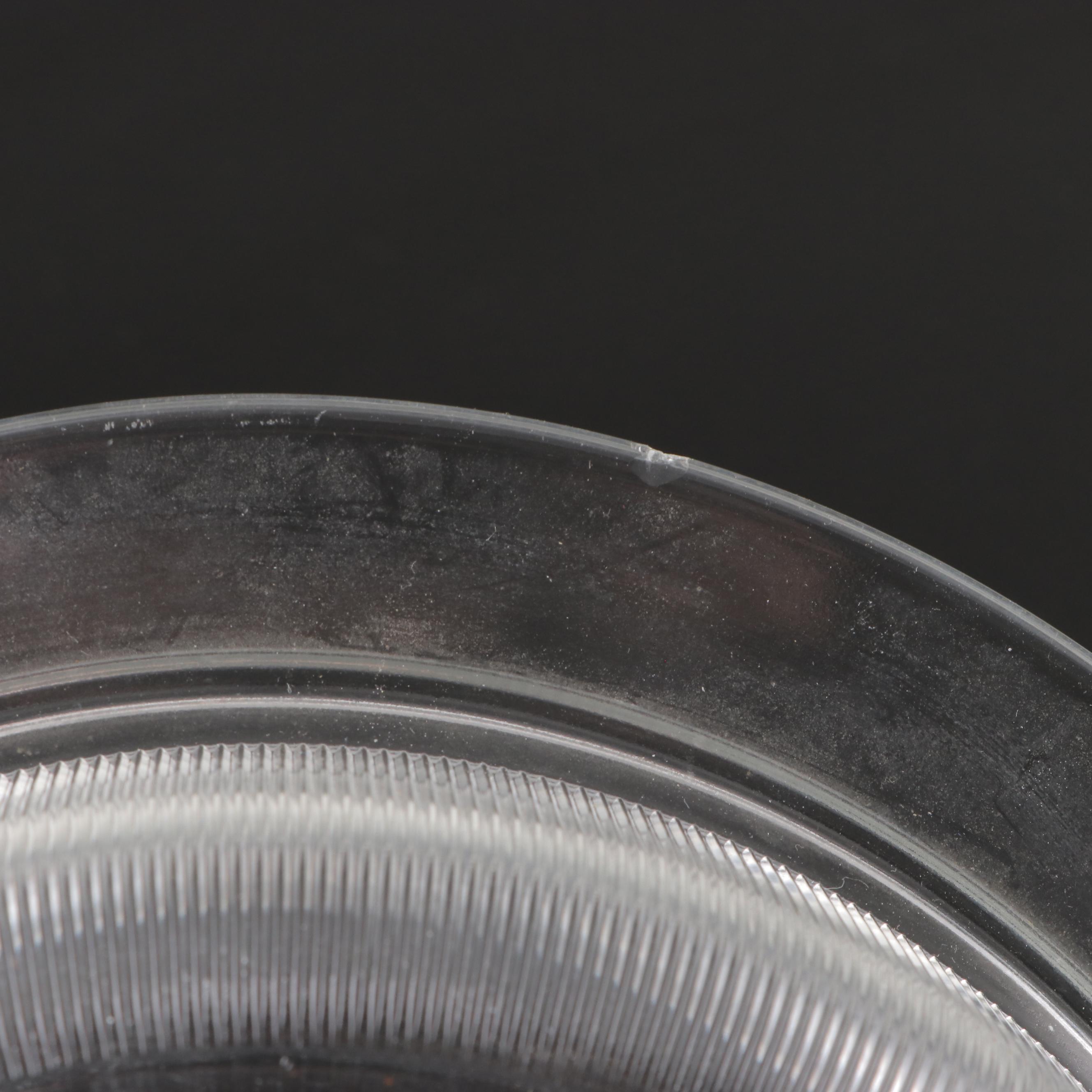 L. & M. Vignelli for Heller and Other Ribbed Glass Bakeware