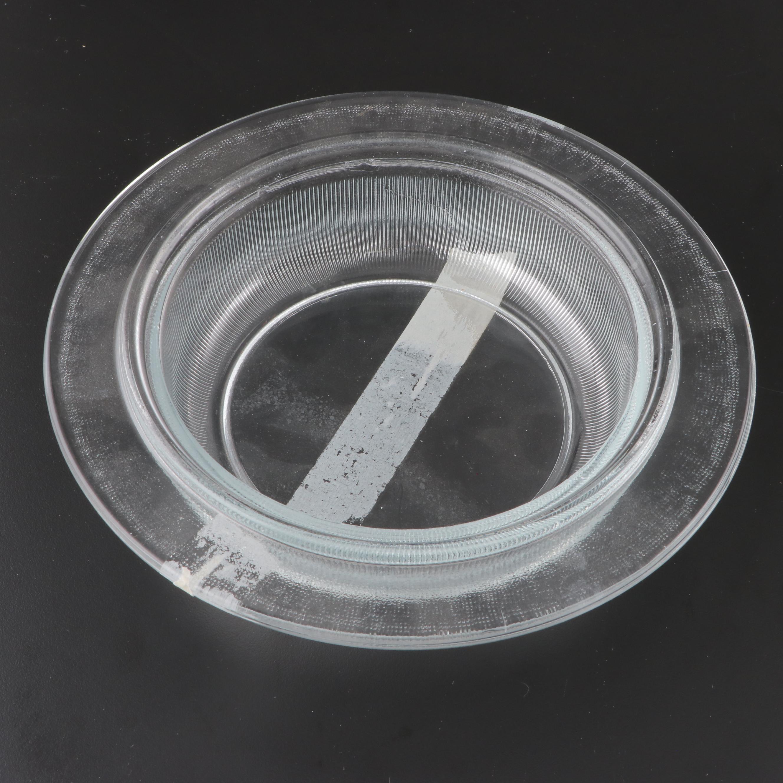 L. & M. Vignelli for Heller and Other Ribbed Glass Bakeware