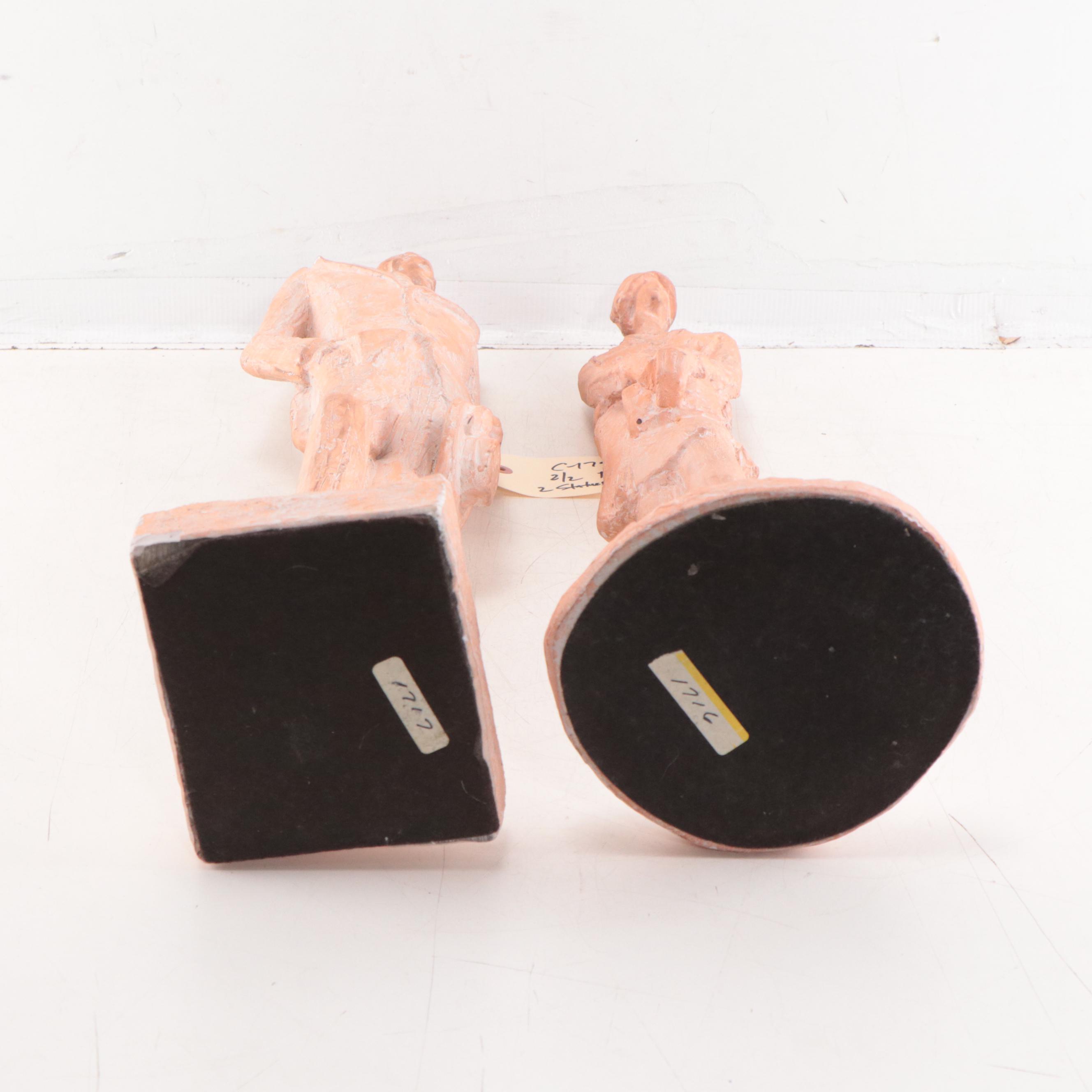 Austin Productions Inc. Plaster Sculptures After Klara Sever, Late 20th Century