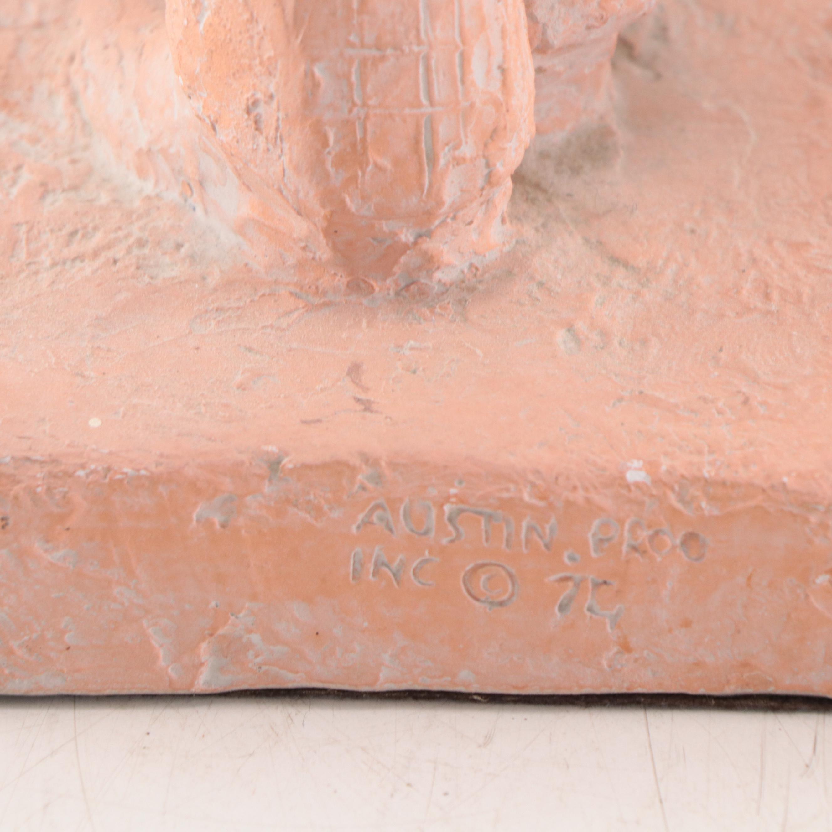 Austin Productions Inc. Plaster Sculptures After Klara Sever, Late 20th Century