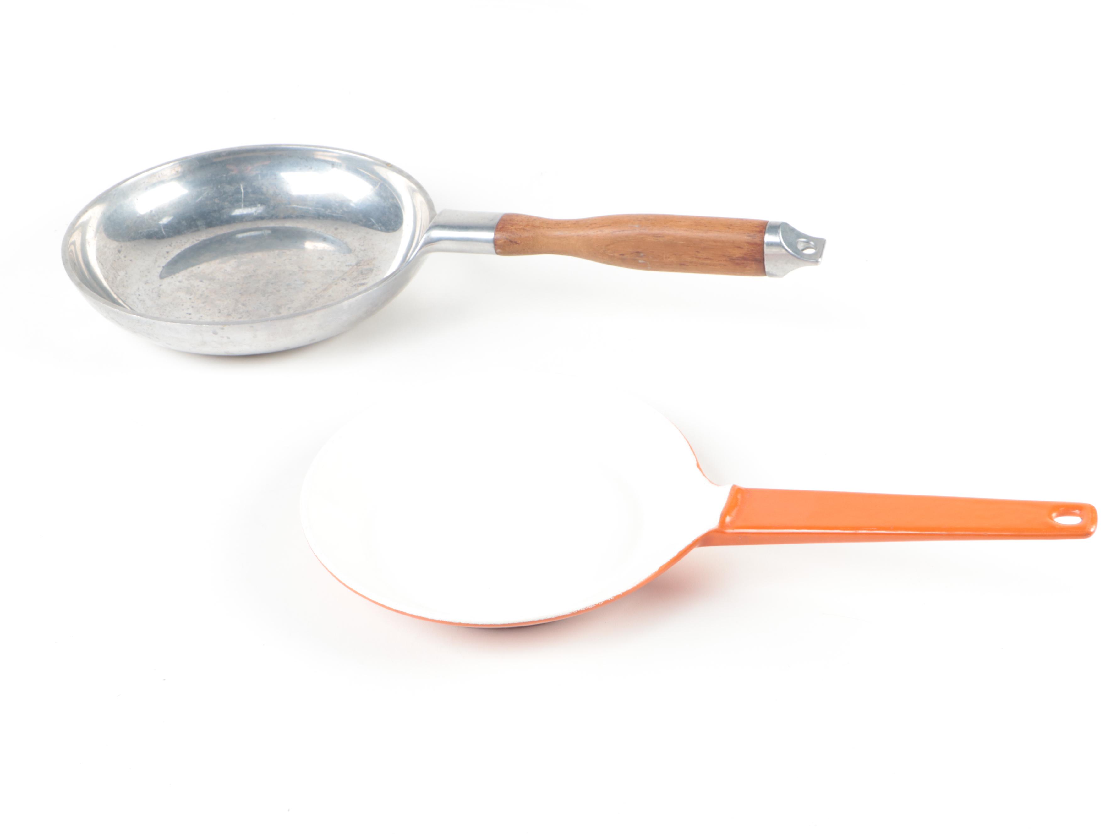 Michael Lax for Copco Enamed Skillets and Omelet Pan