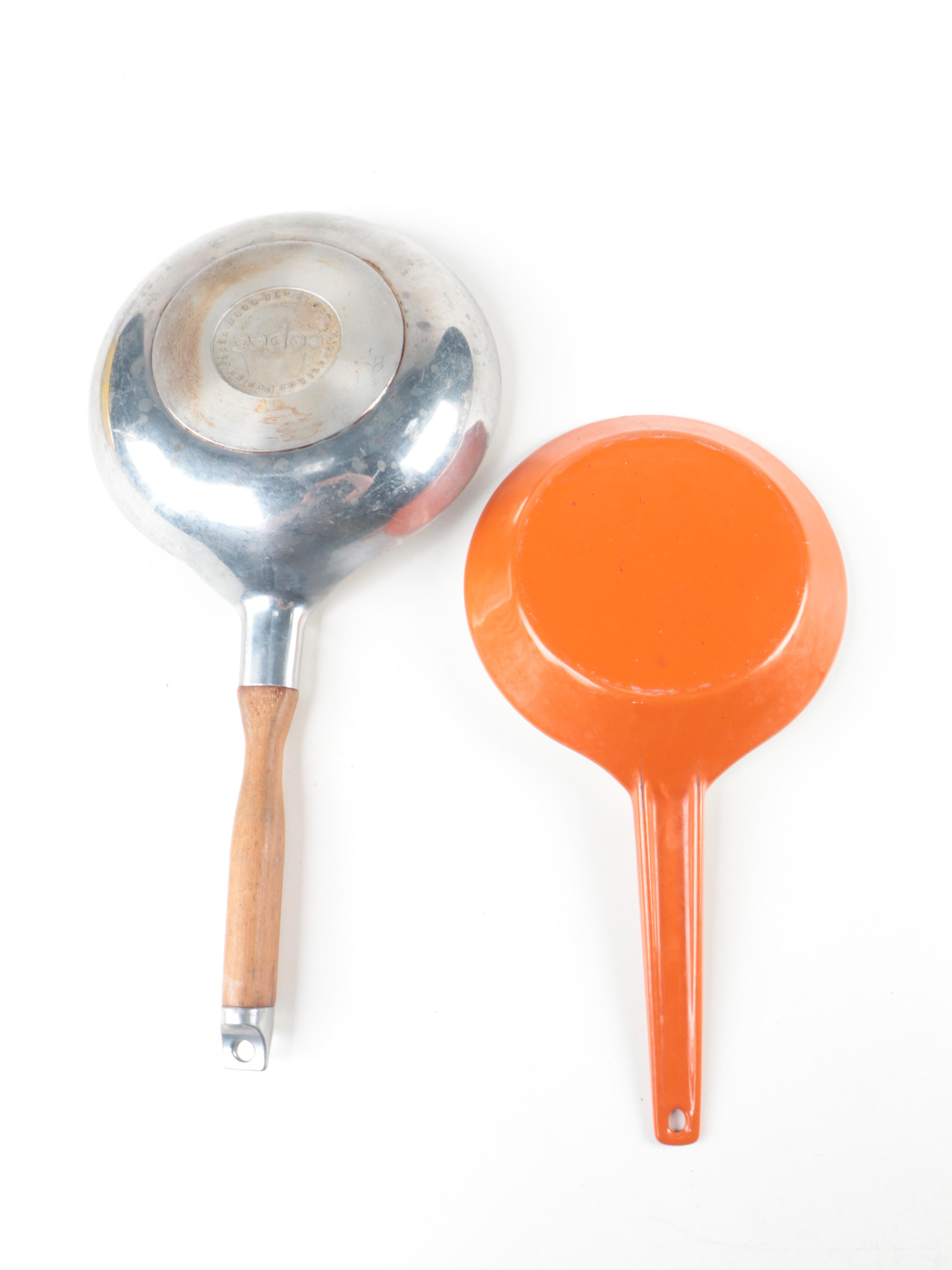 Michael Lax for Copco Enamed Skillets and Omelet Pan