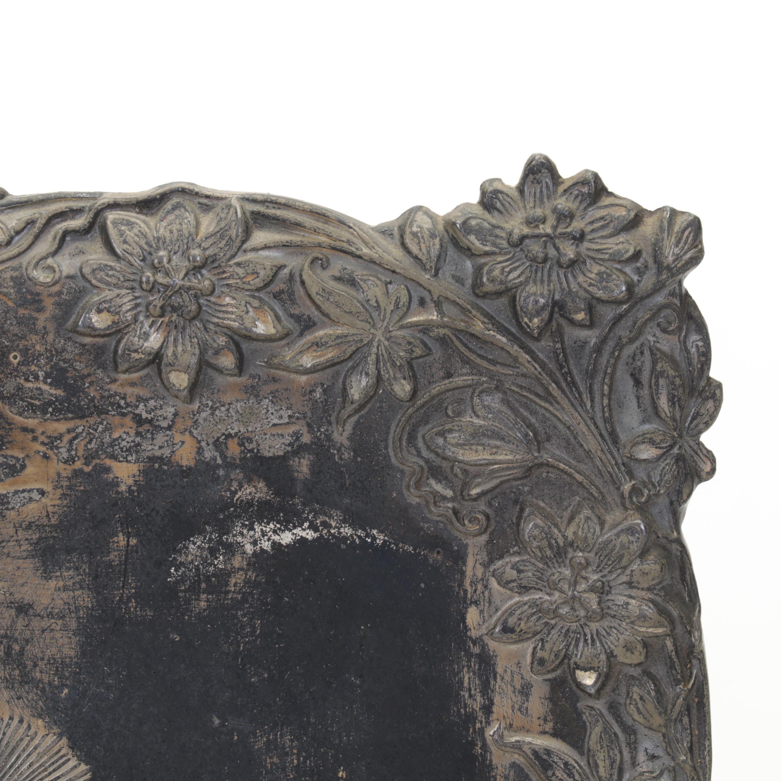 Metal Jesus in the Garden of Gesthemane with Angel and  Madonna Wall Hangings