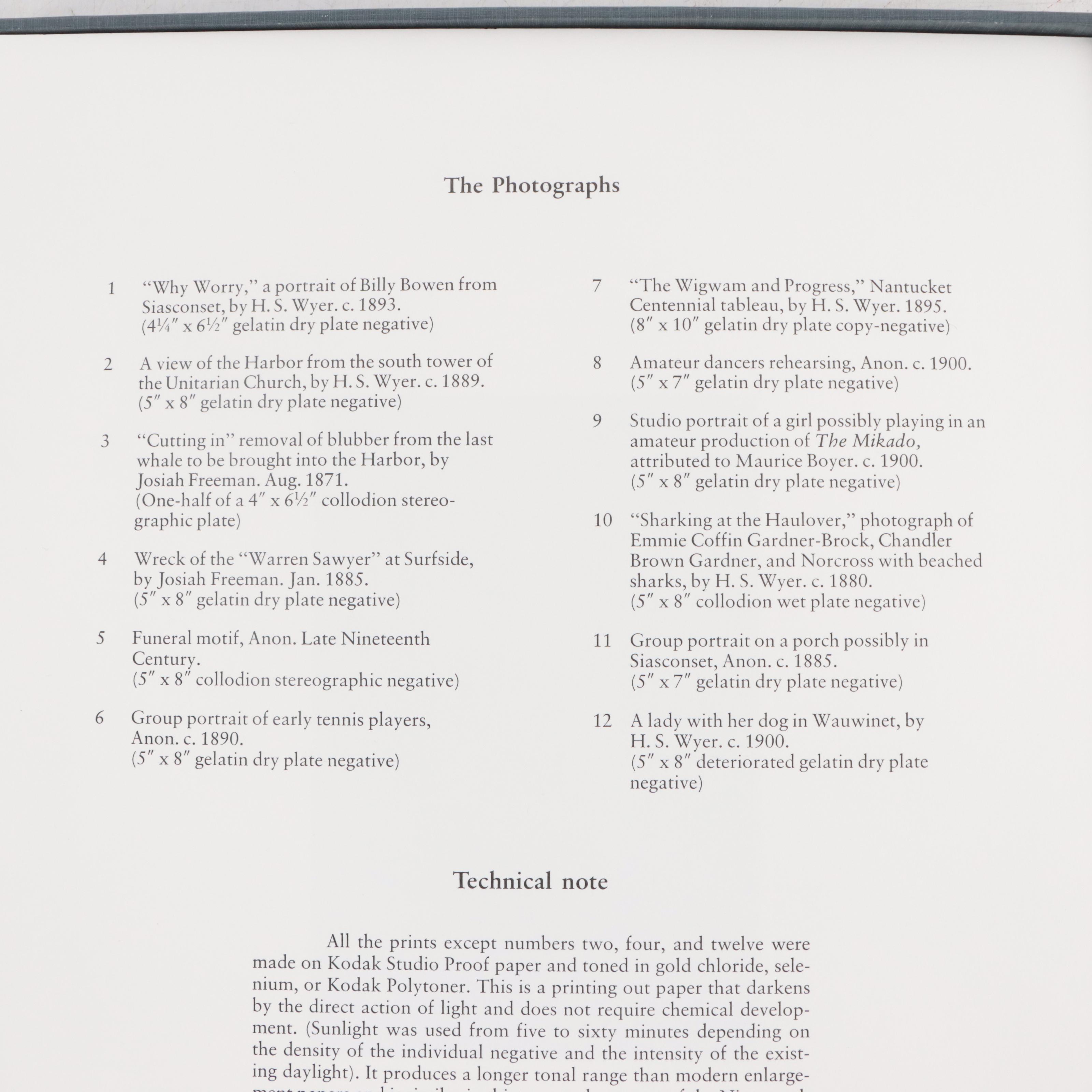 "A Portfolio of Photographs 1871 - circa 1900"