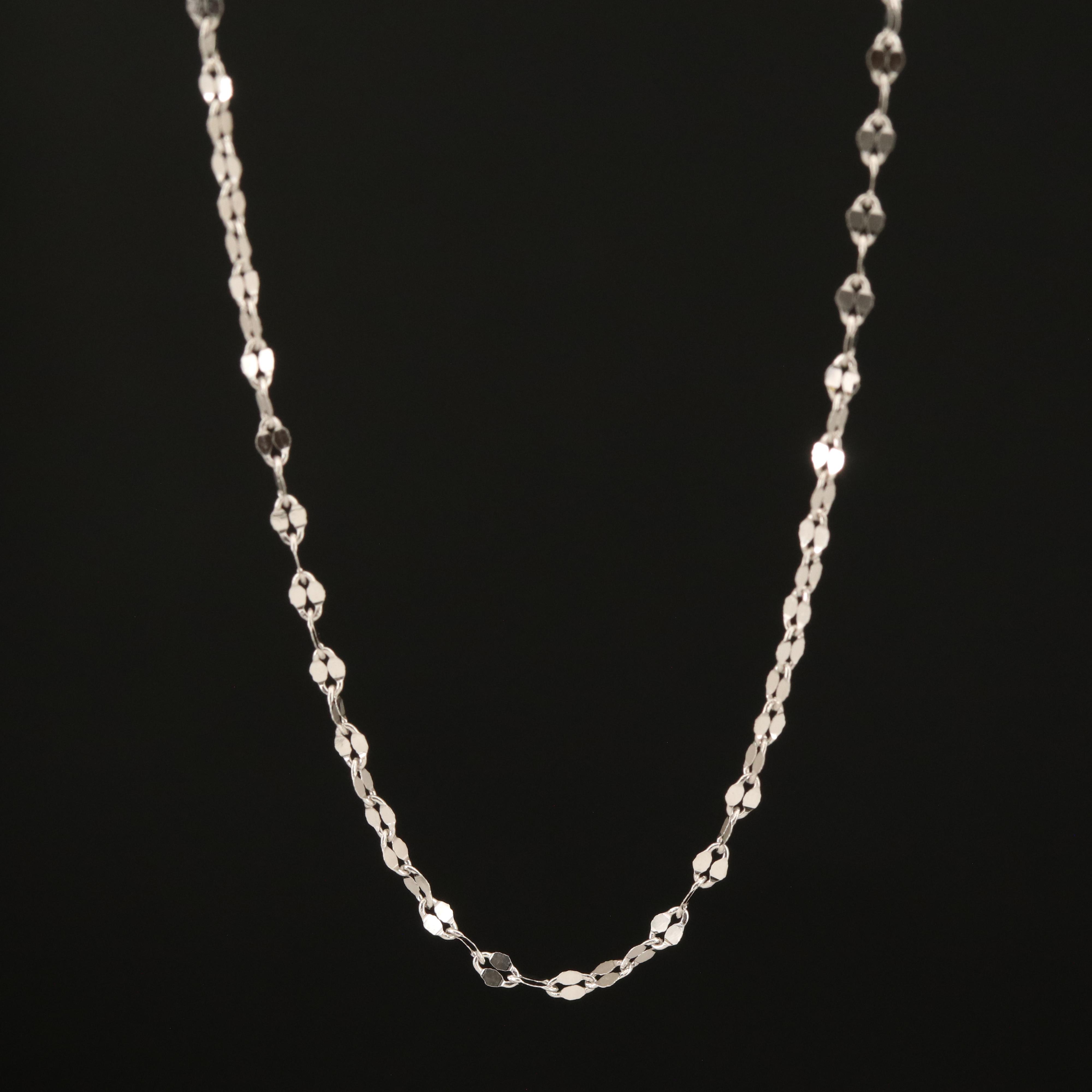 14K Fancy Link Chain Necklace