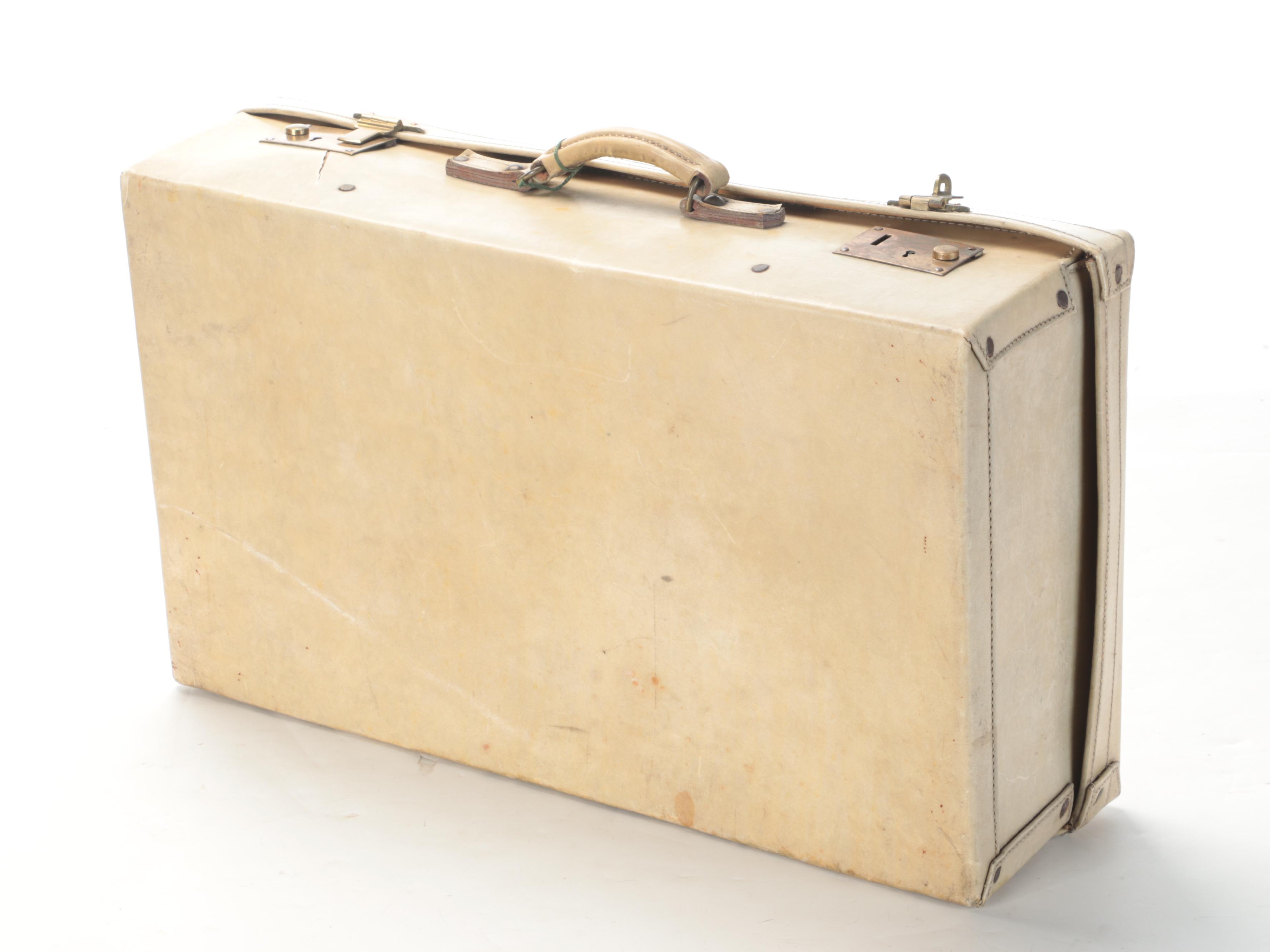 Pink Painted Wooden Luggage Rack with Luggage and More Storage Boxes