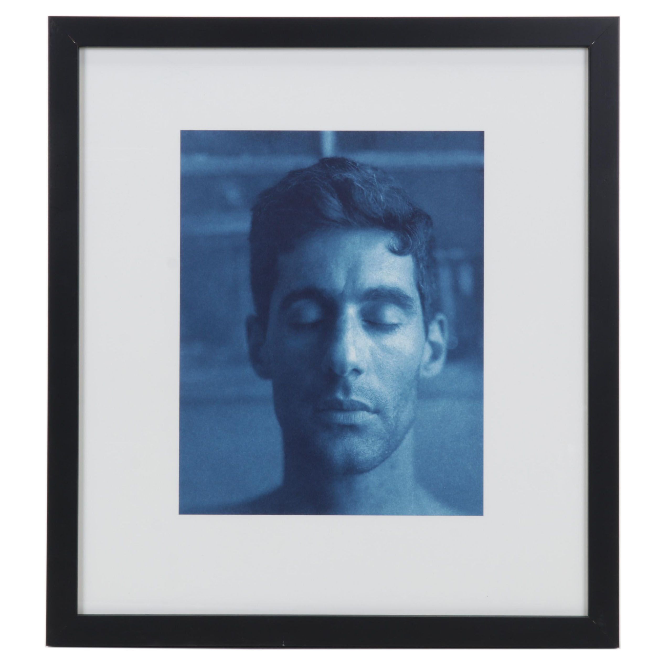 John Dugdale Photogravure "Self Portrait, Summer Heat," 2002