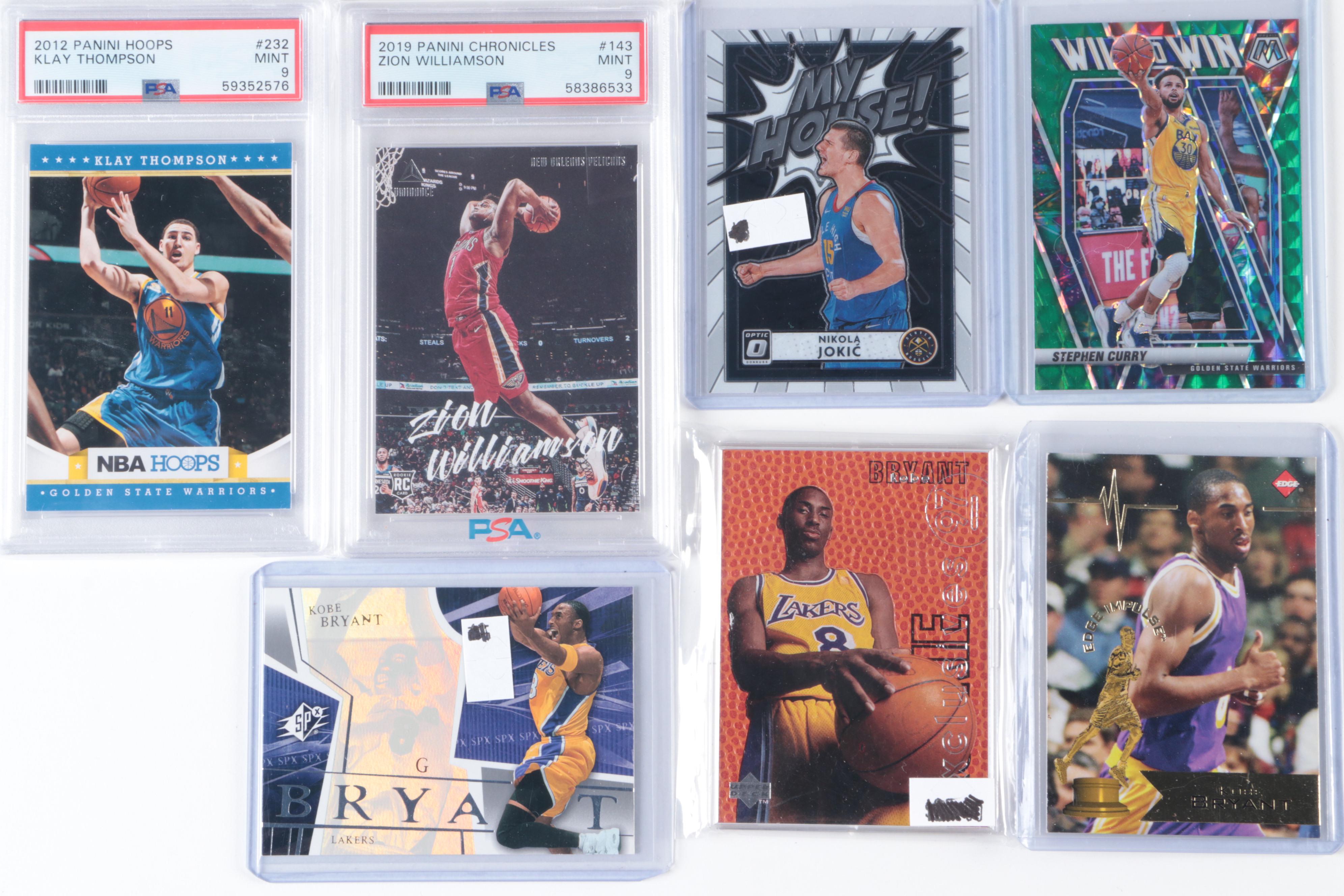 Panini, More Basketball Cards with Bryant, Graded Thompson, More, 1990s–2020s