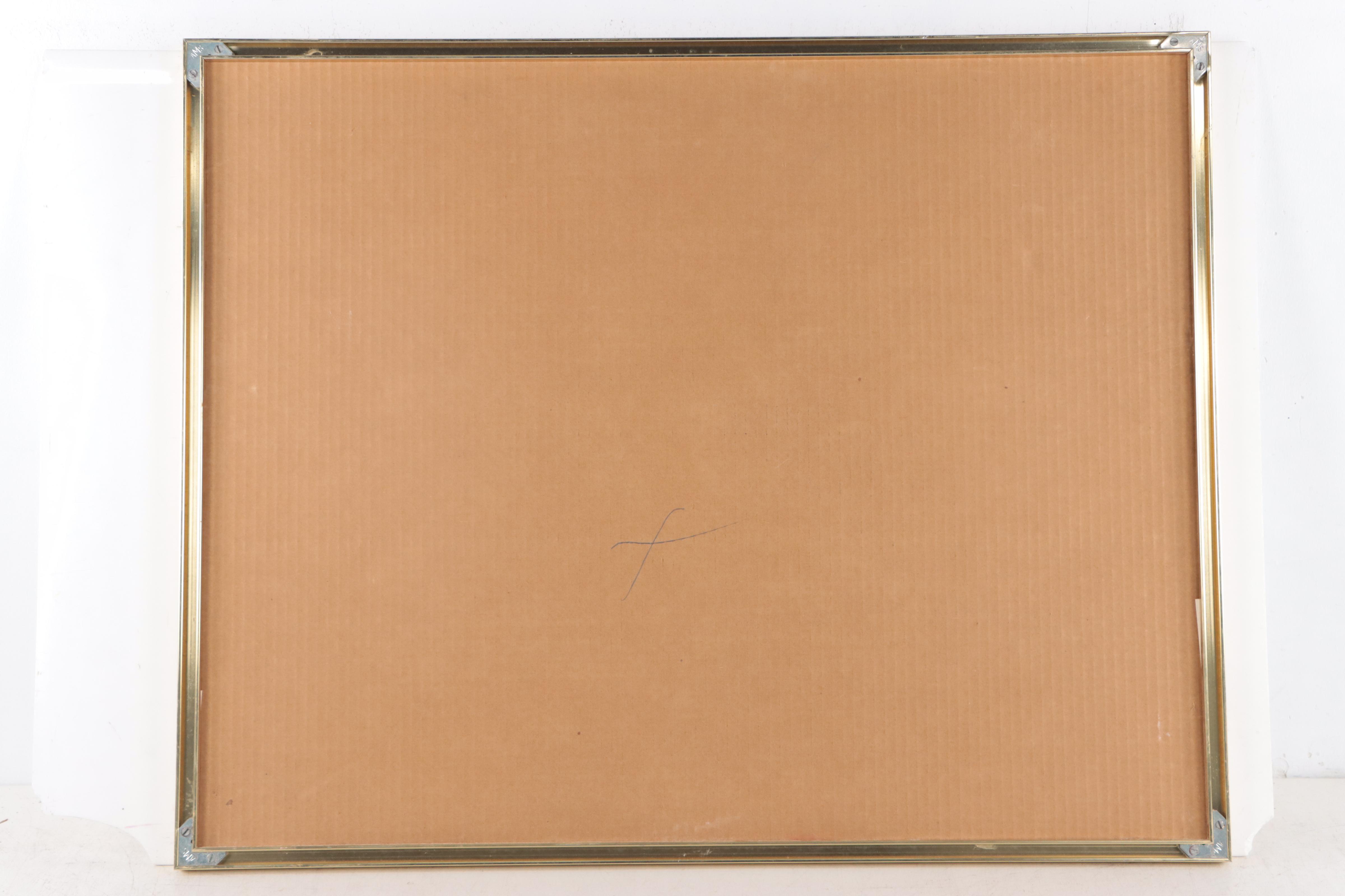 Offset Lithograph of Impressionist Landscape After Nora DeBolt