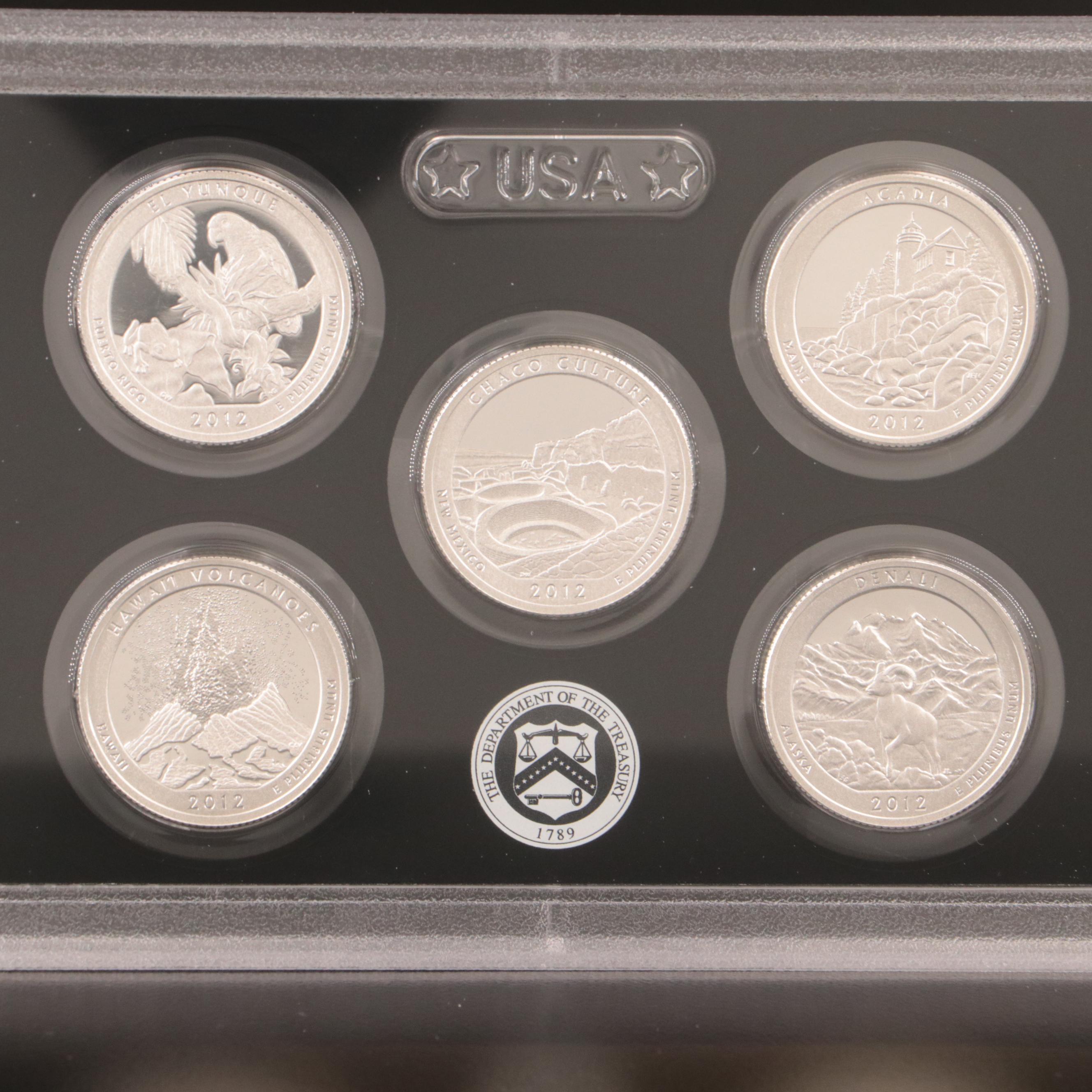 2012 United States Silver Proof Set