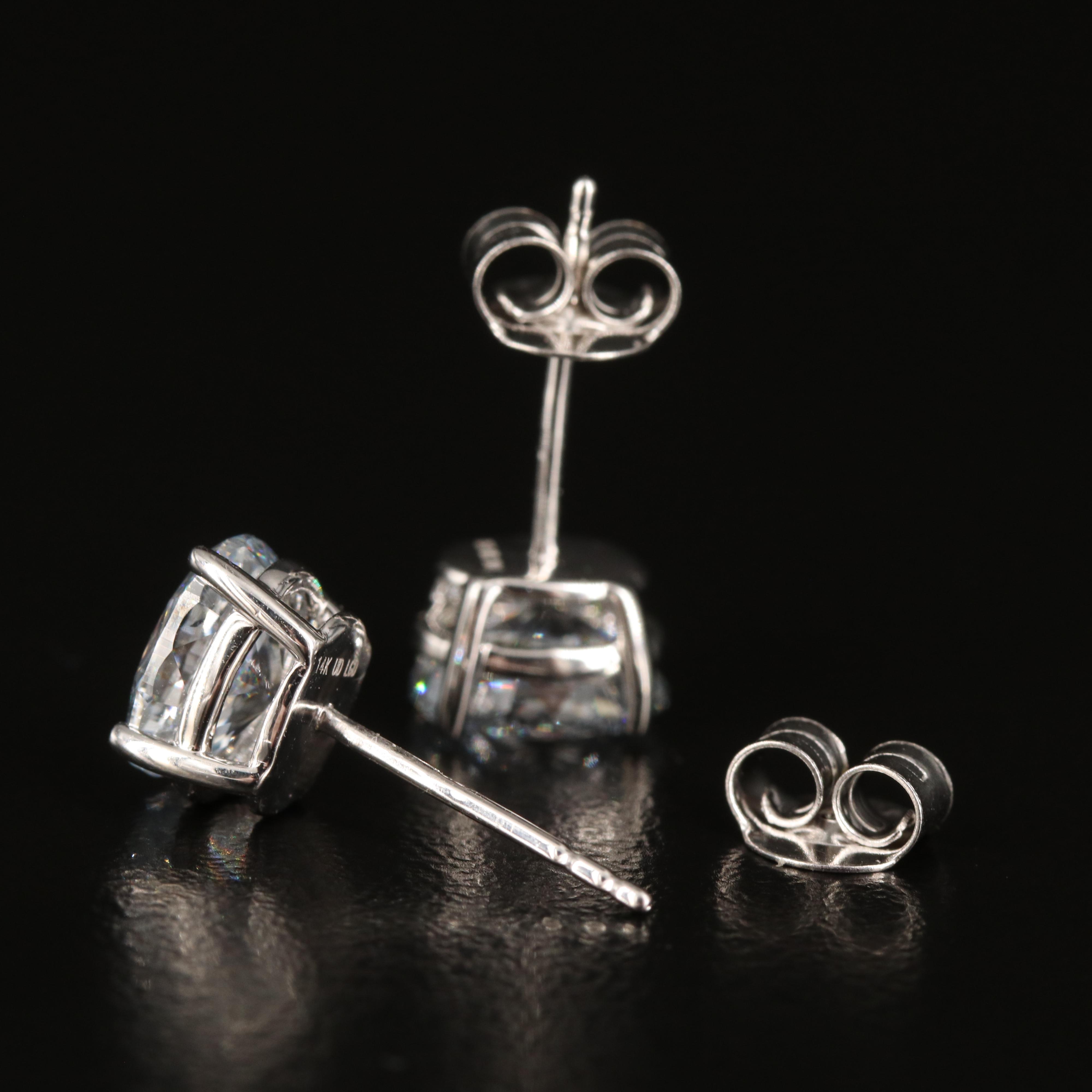 14K 1.78 CTW Lab Grown Diamond Stud Earrings