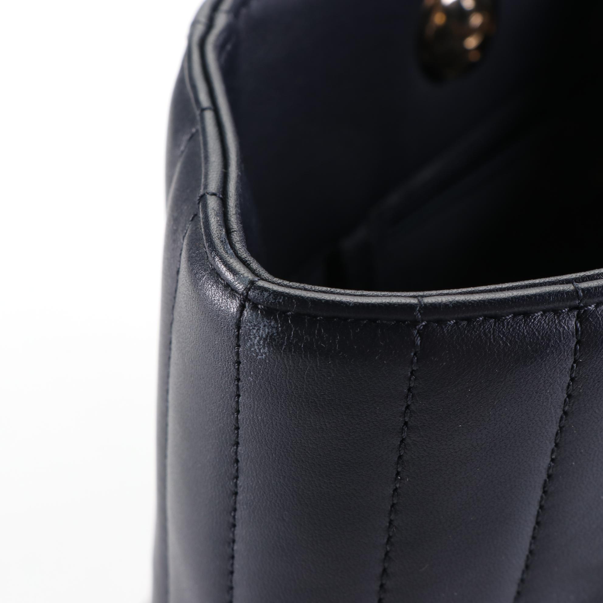 Chanel Statement Shopping Tote in Chevron Quilted Leather