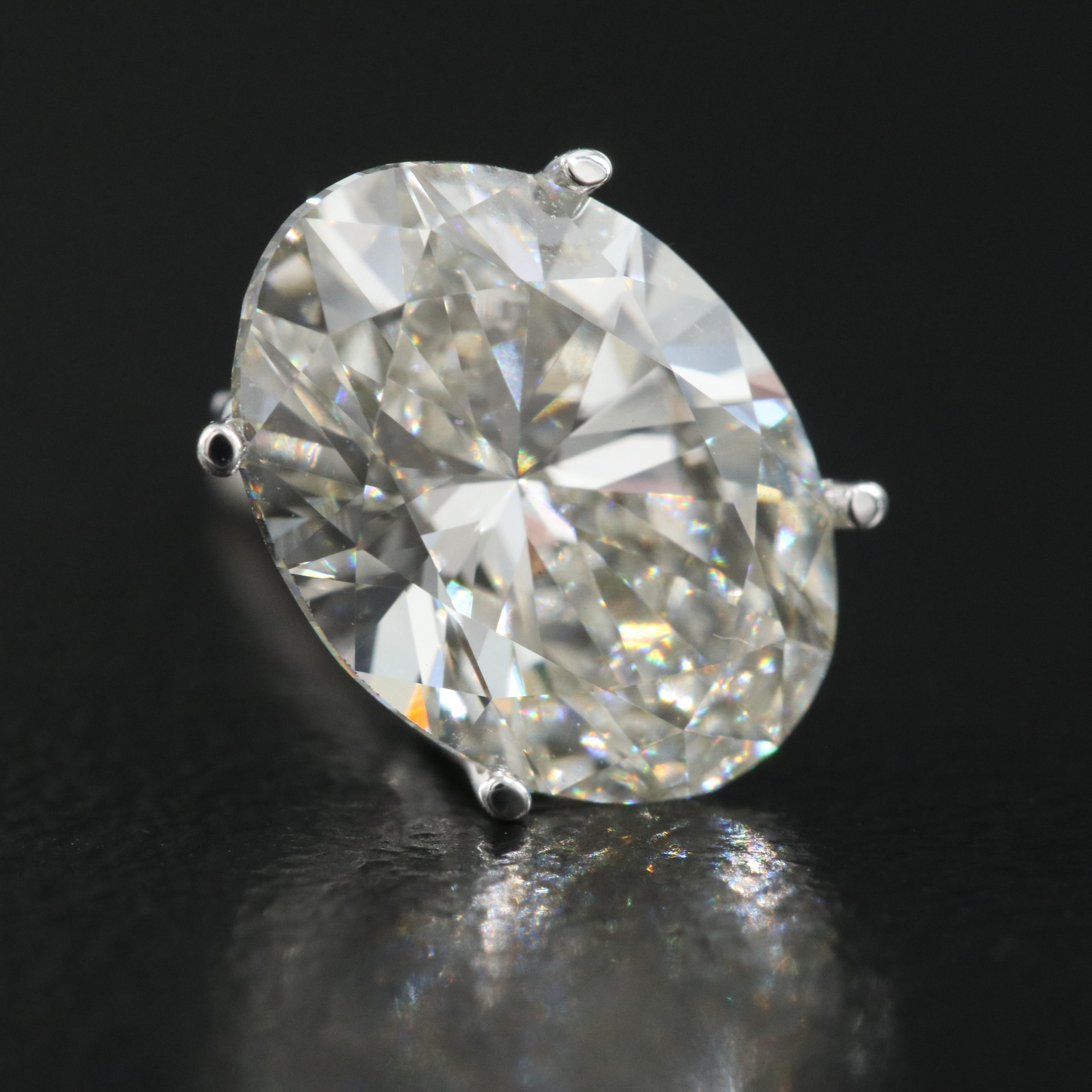 14K 3.88 CTW Lab Grown Diamond Stud Earrings