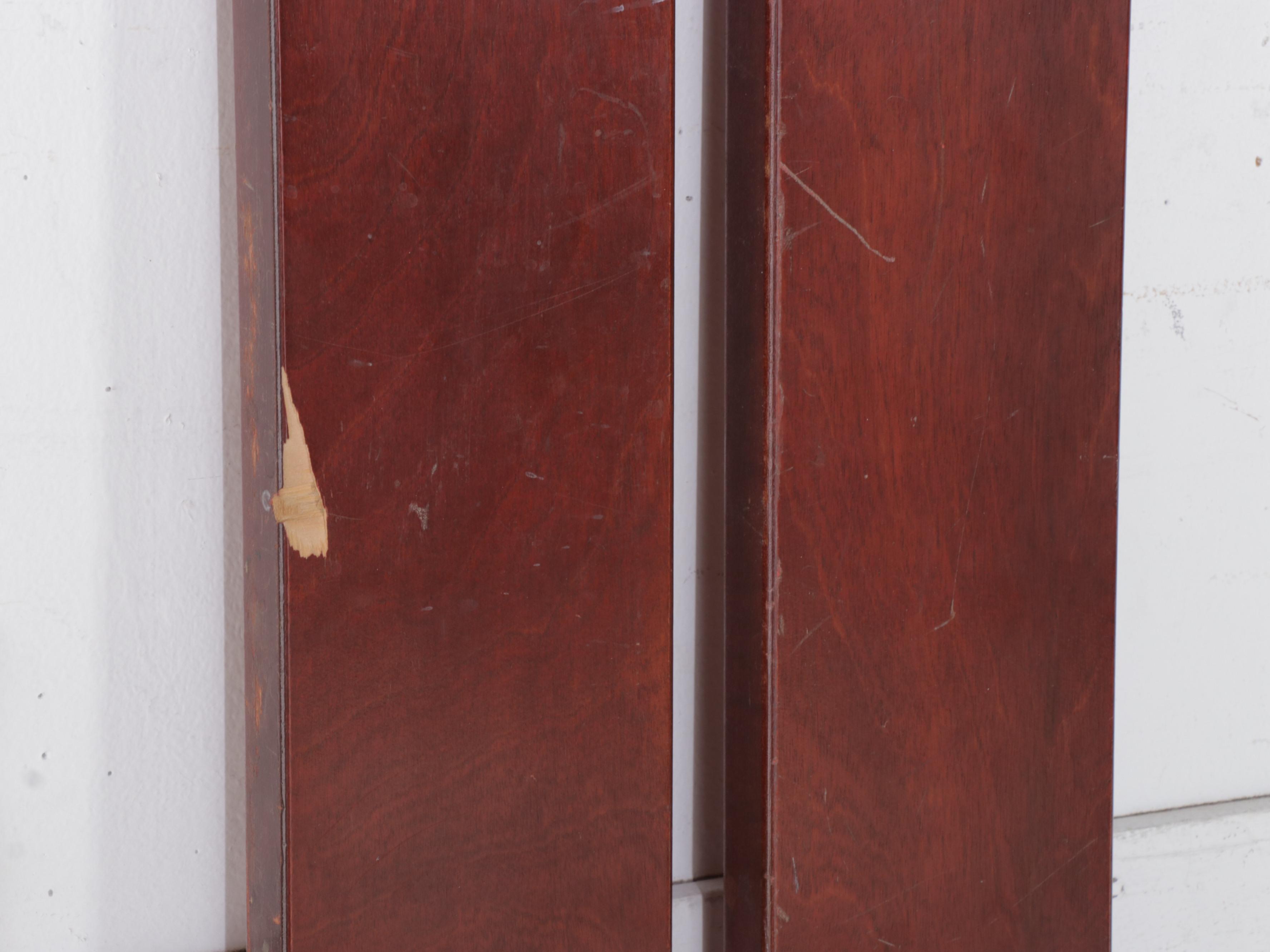 Northern Furniture Co. Neoclassical Style Mahogany Full Bed with Nightstand