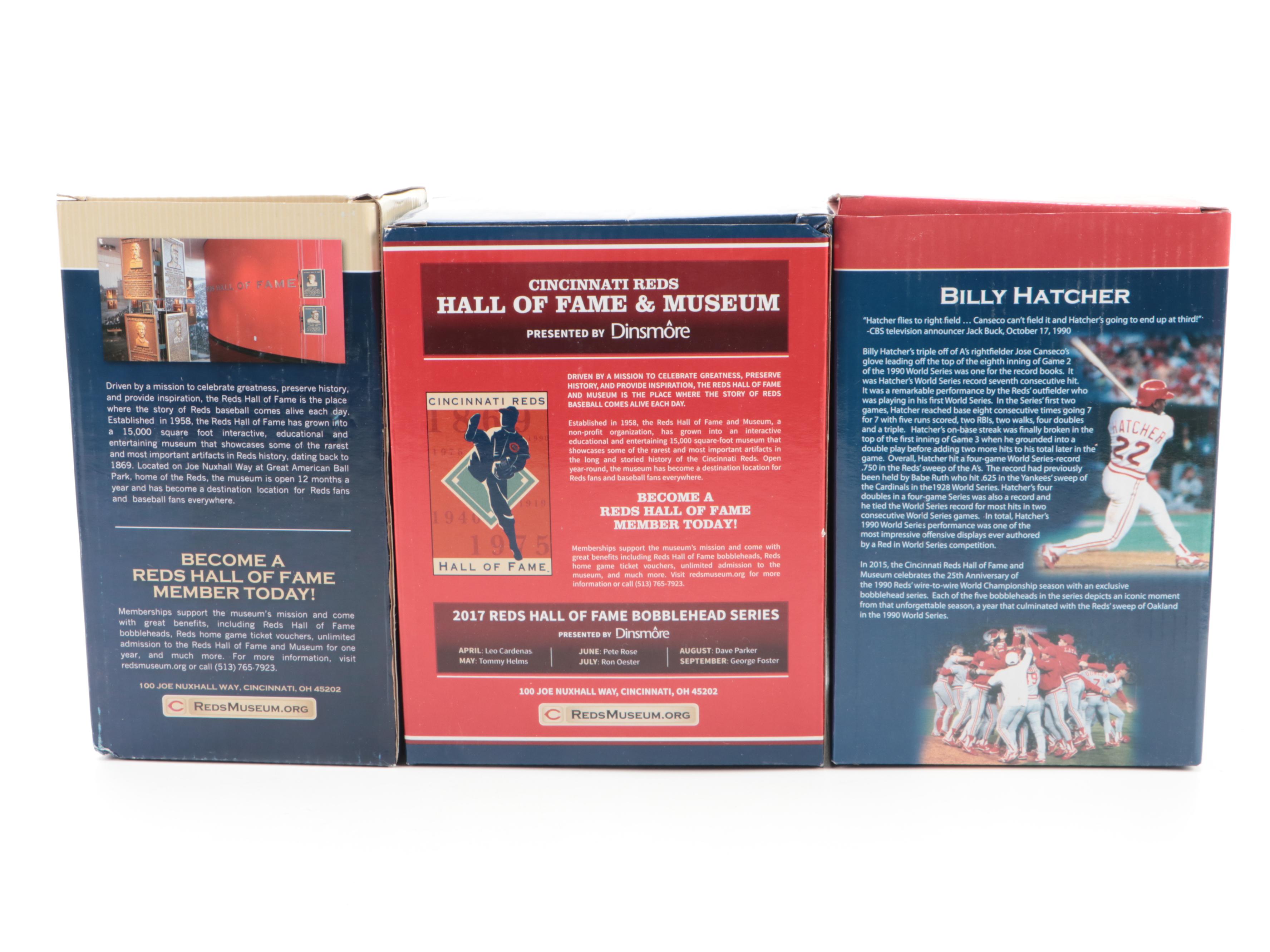 Pete Rose, Tom Browning, Joe Oliver and More Cincinnati Reds Bobbleheads