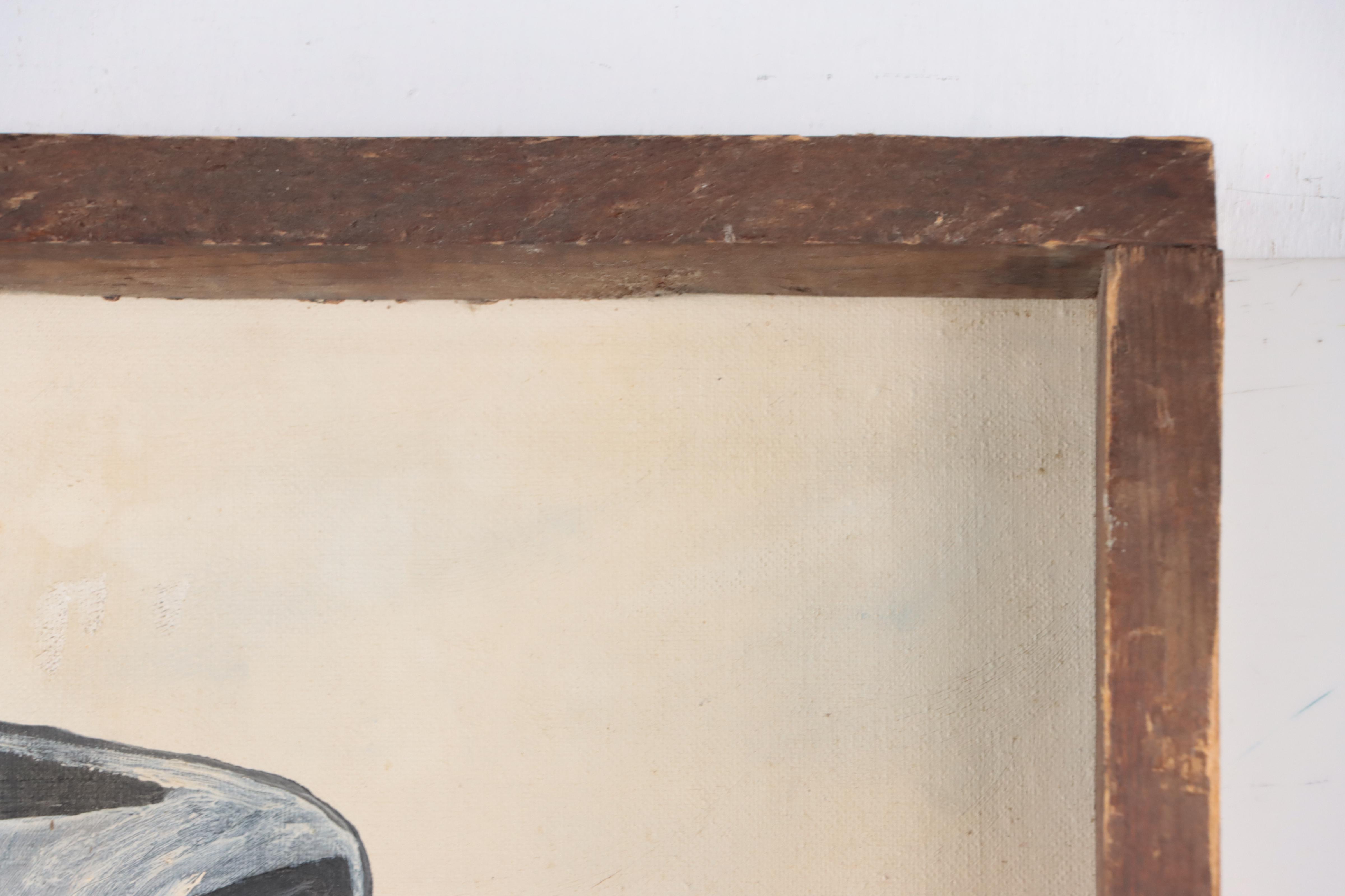 Bud Jordan Still Life Acrylic Painting, 1975