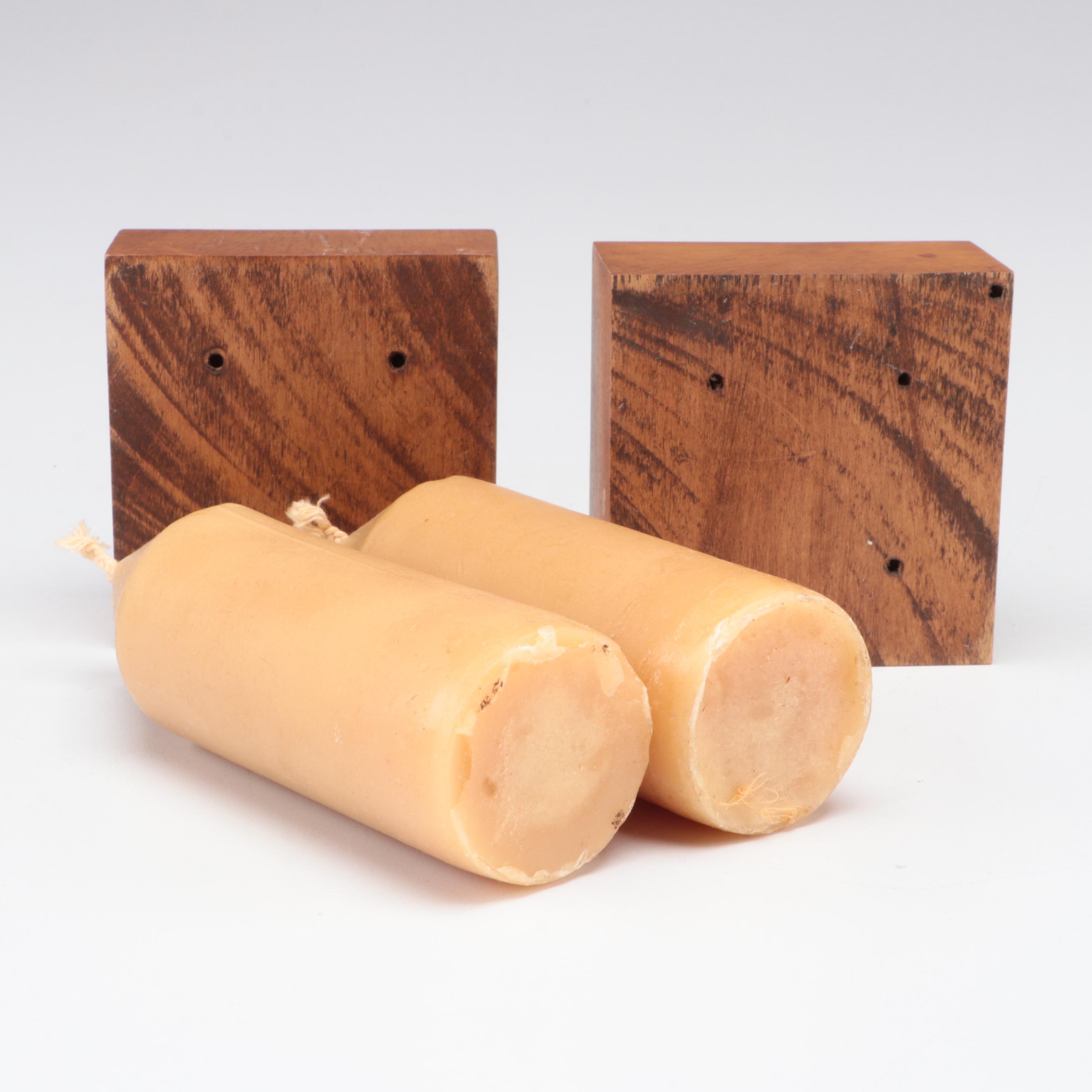 Green Glass Frog Candle Votives, Other Votive Holders and Glass Insulators