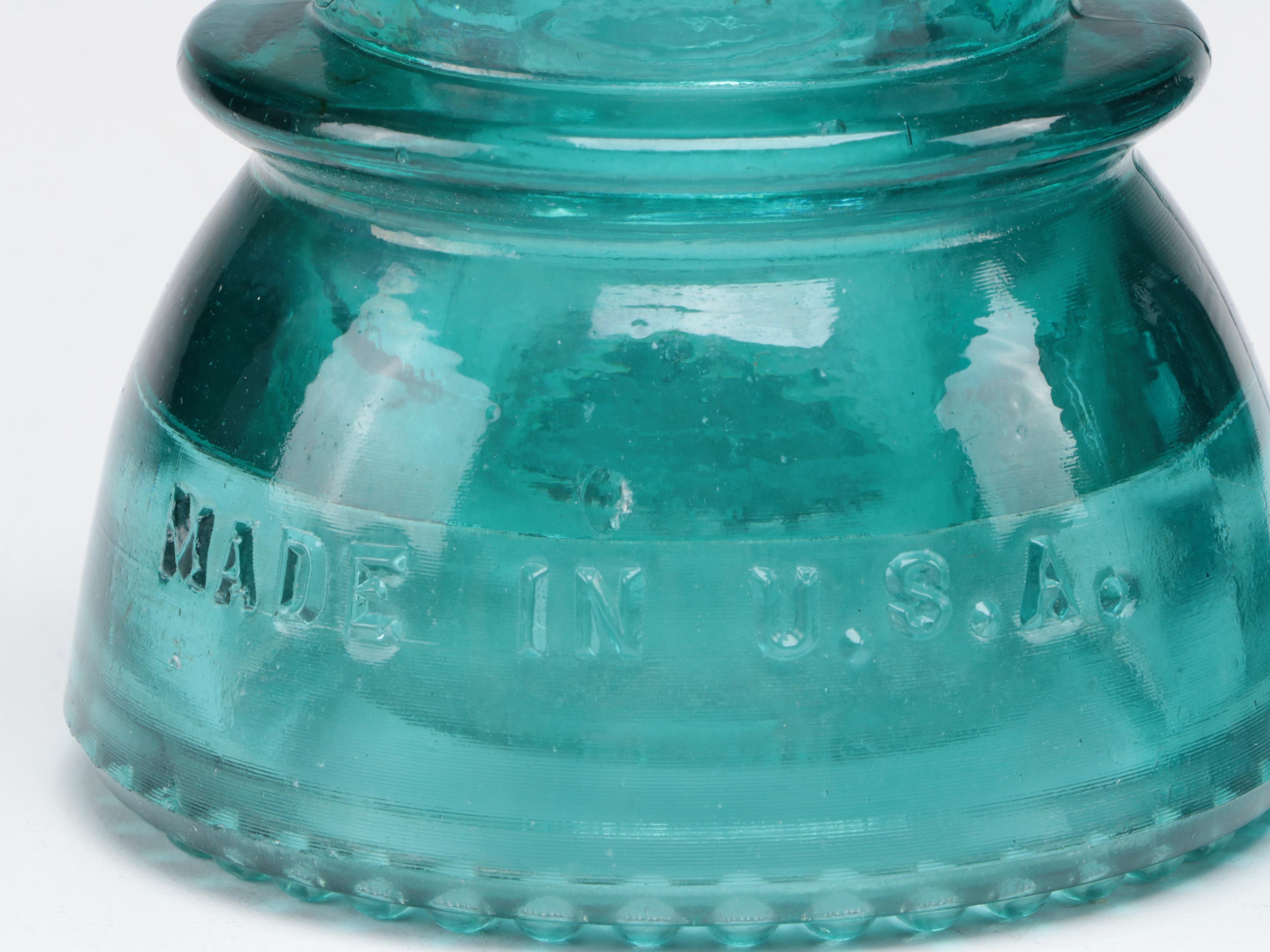 Green Glass Frog Candle Votives, Other Votive Holders and Glass Insulators