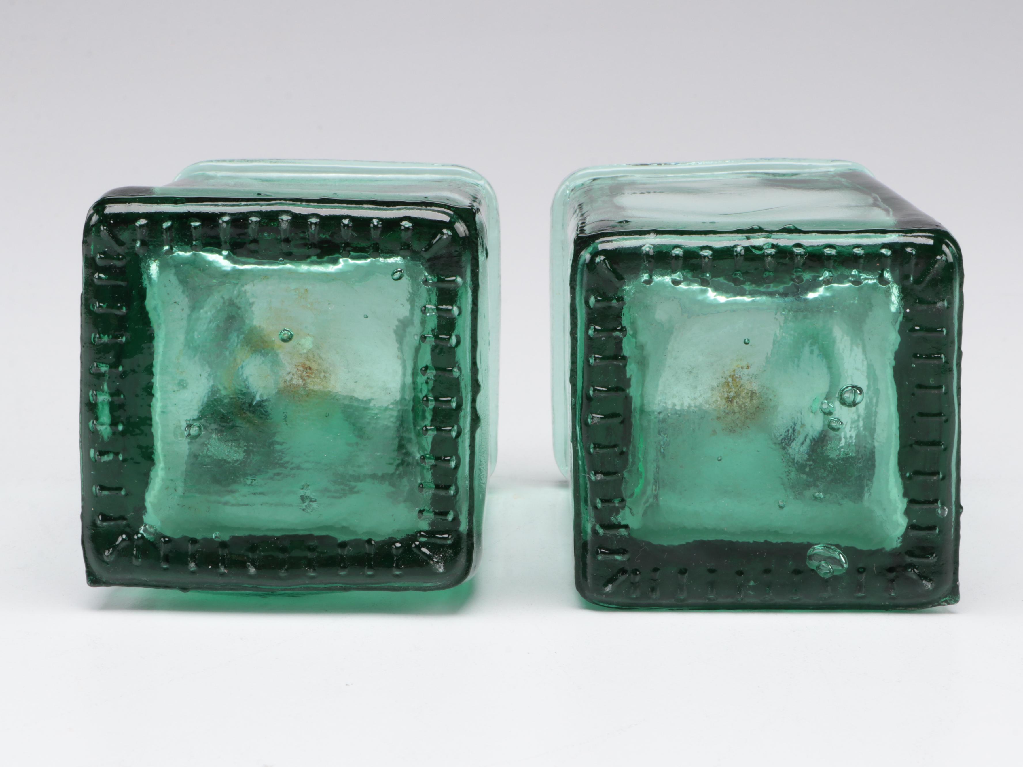 Green Glass Frog Candle Votives, Other Votive Holders and Glass Insulators