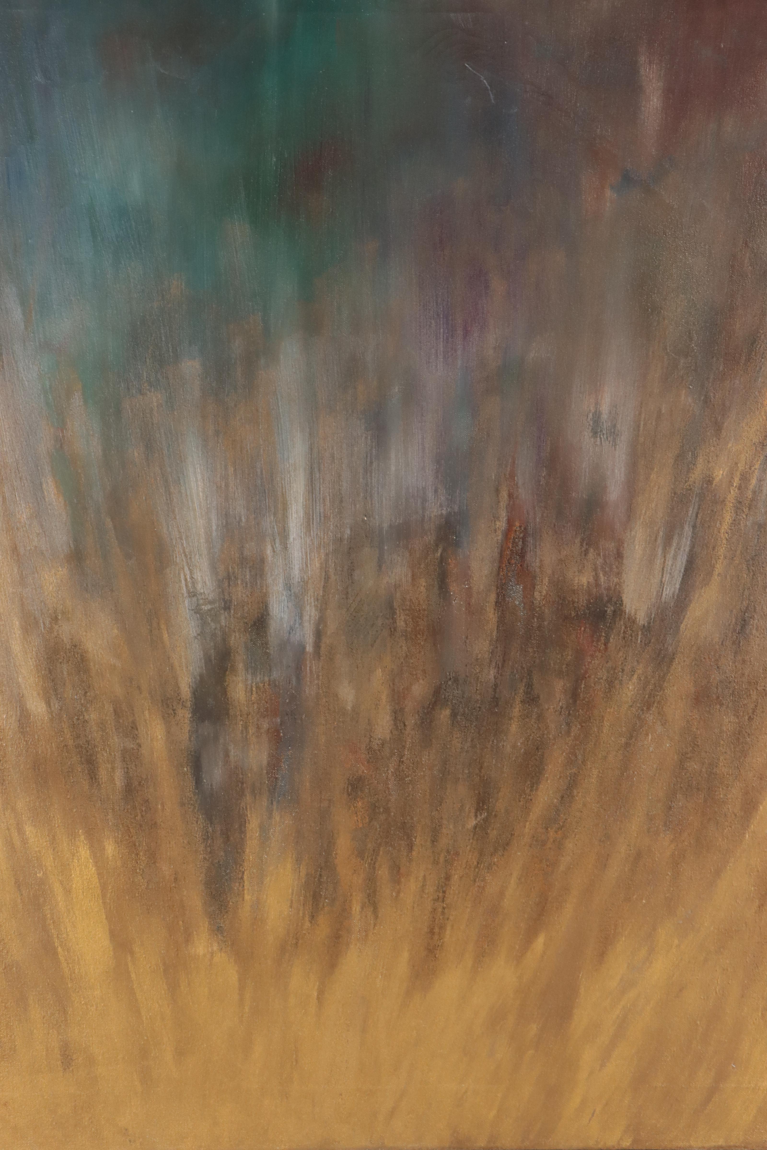 John Bowers Non-Objective Oil Painting