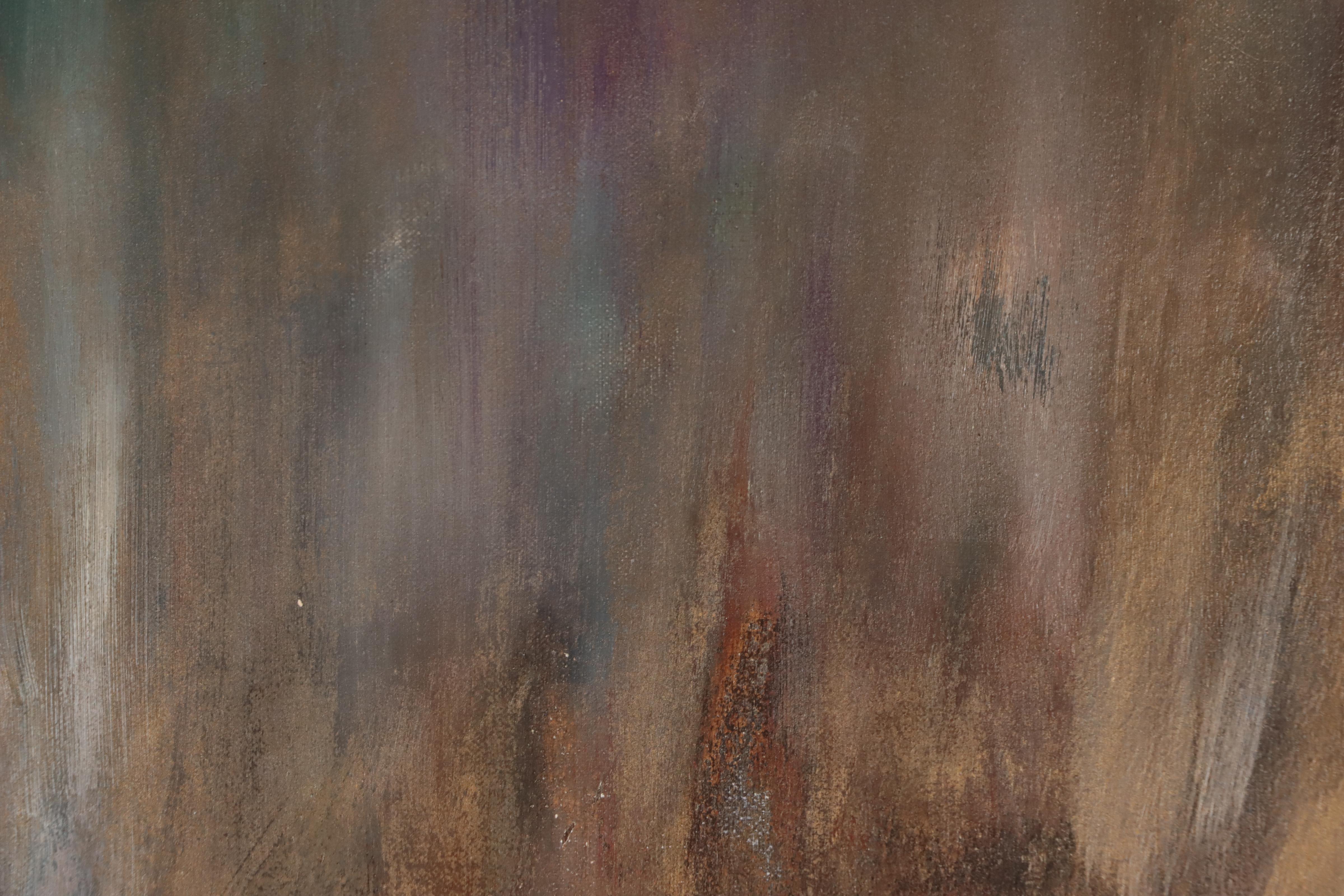 John Bowers Non-Objective Oil Painting