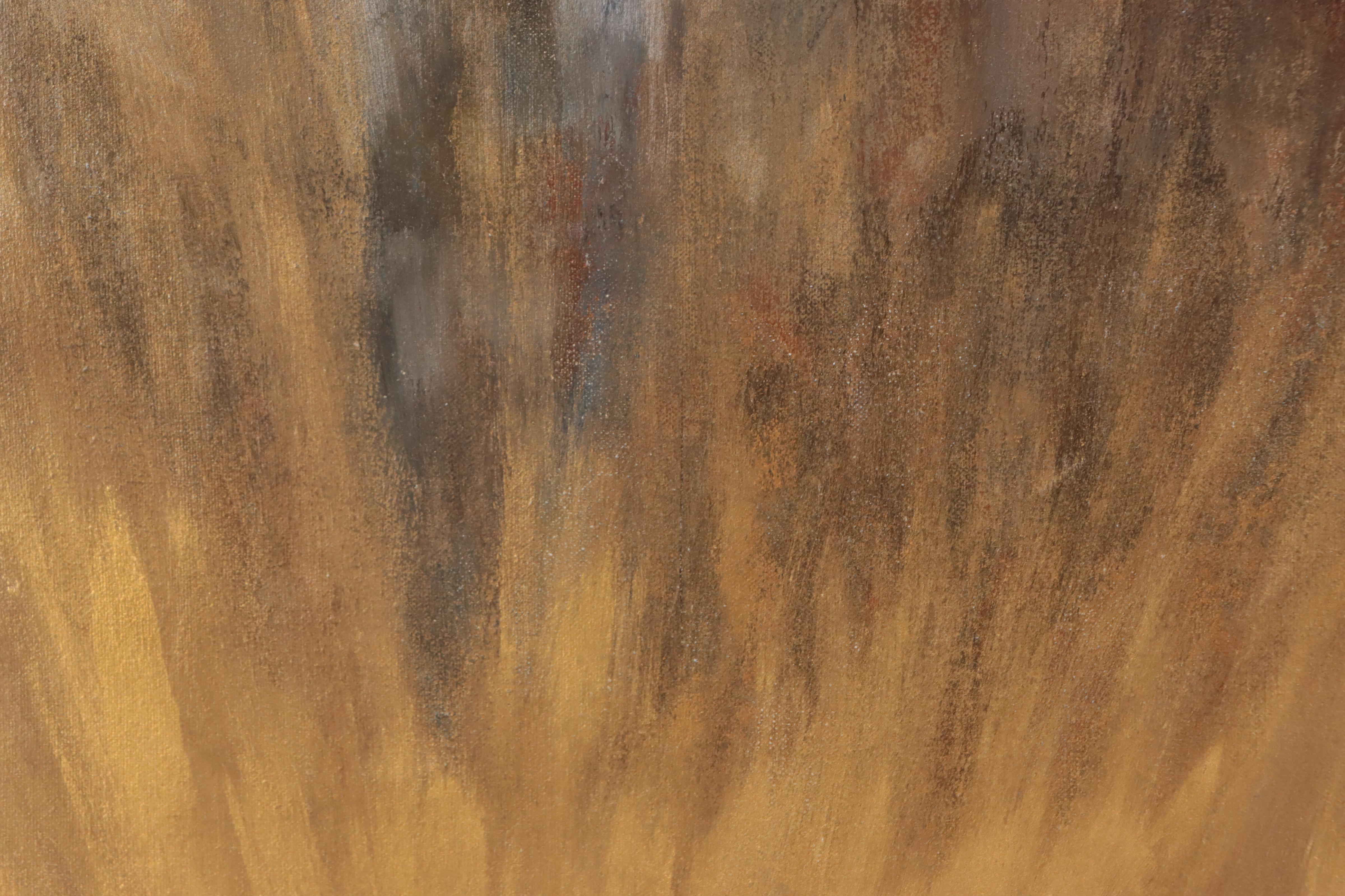 John Bowers Non-Objective Oil Painting